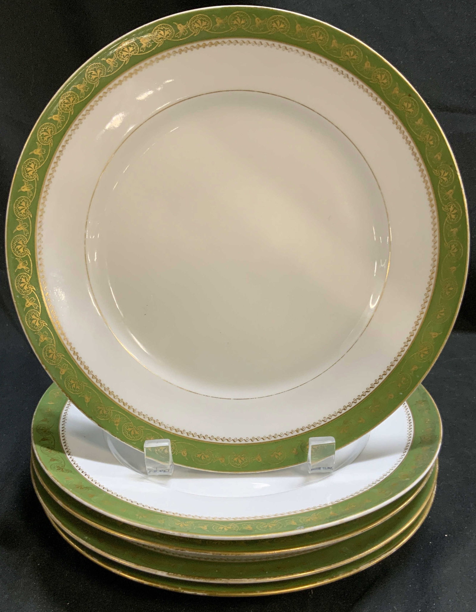Set 5 Vntg French Porcelain Limoges Plates (1 of 9)