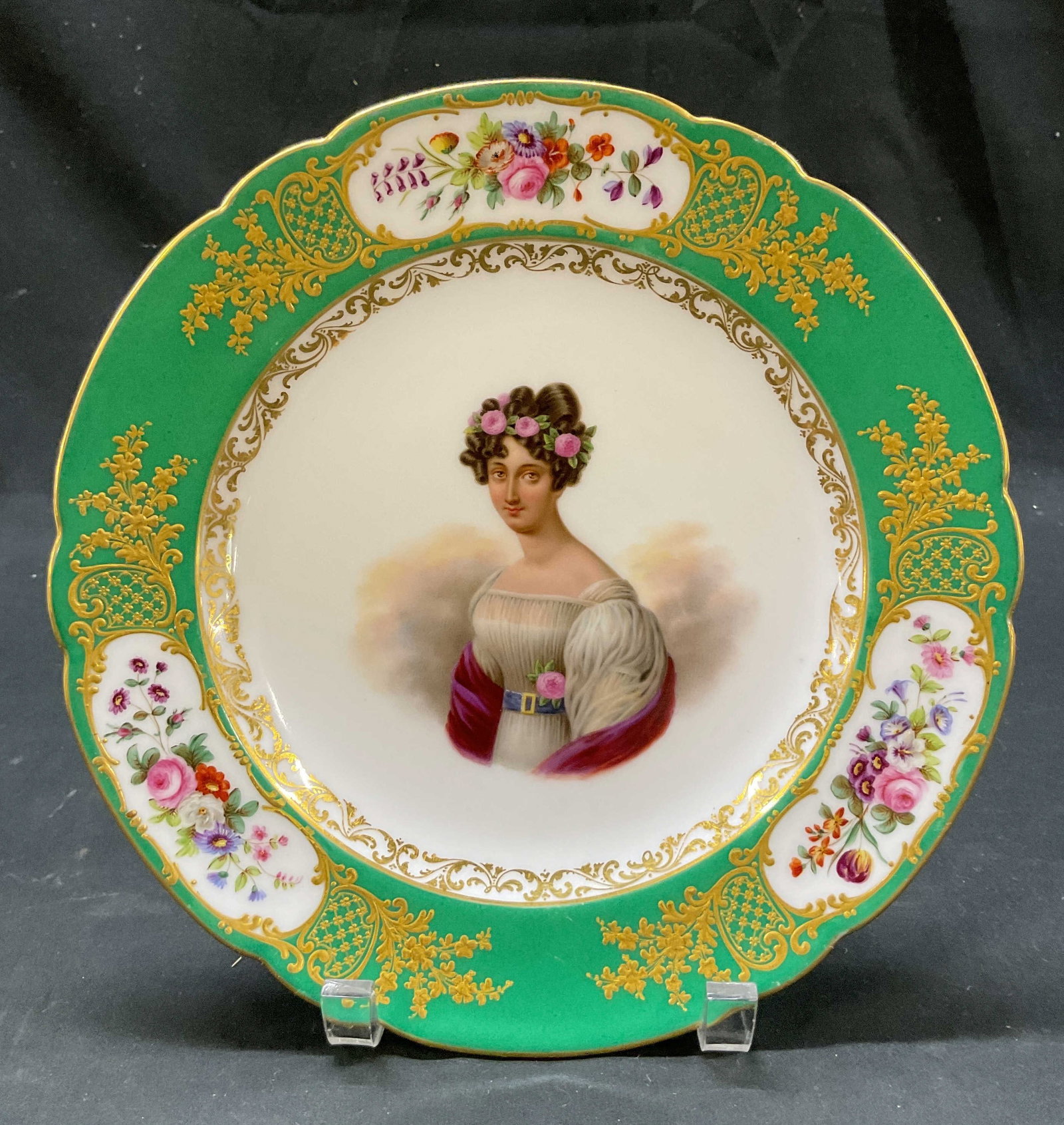 Vintage Portrait Plate Of Madame Recamier (1 of 6)