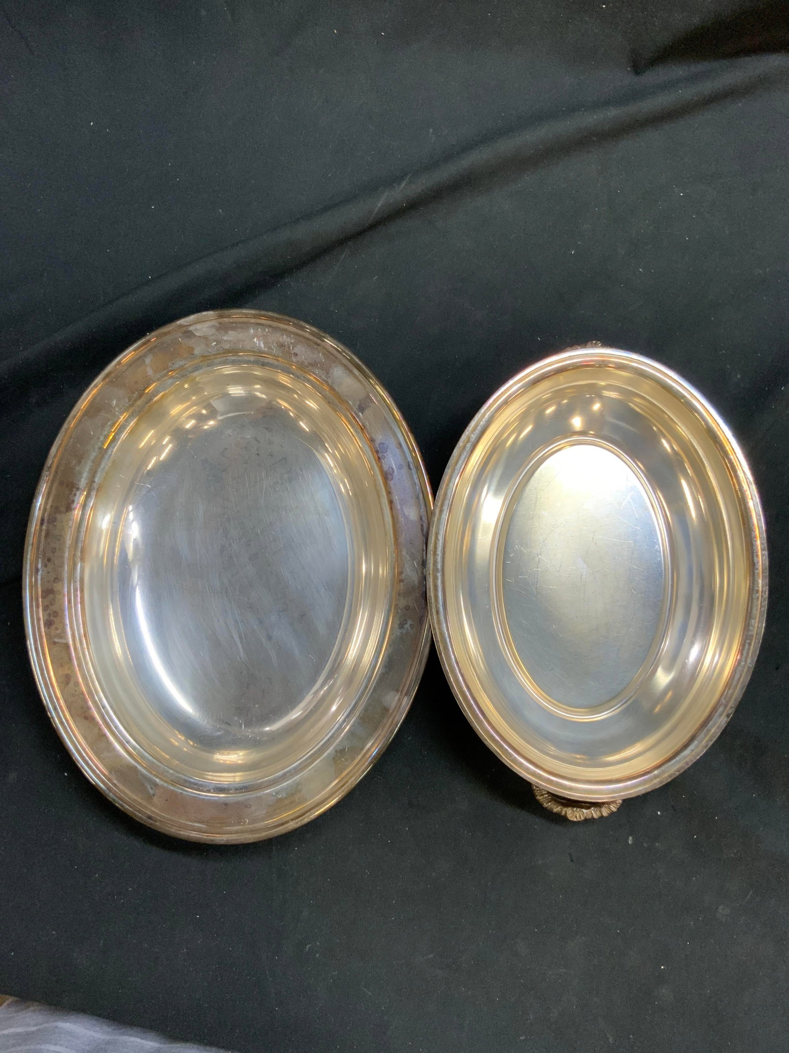 Silver Pl Two Handled Lidded Serving Bowl - 6