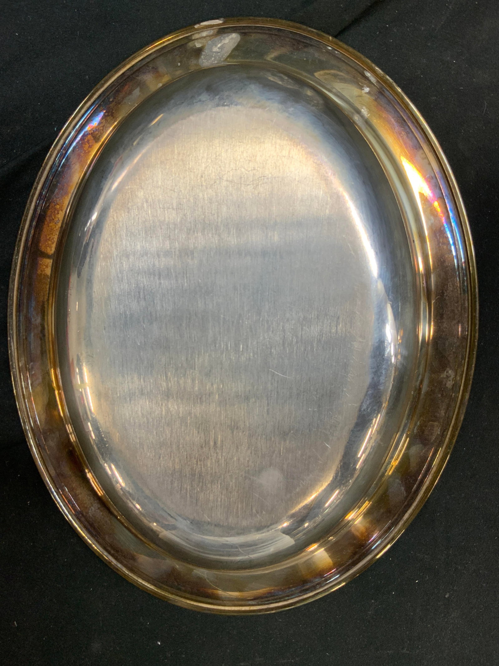 Silver Pl Two Handled Lidded Serving Bowl - 7