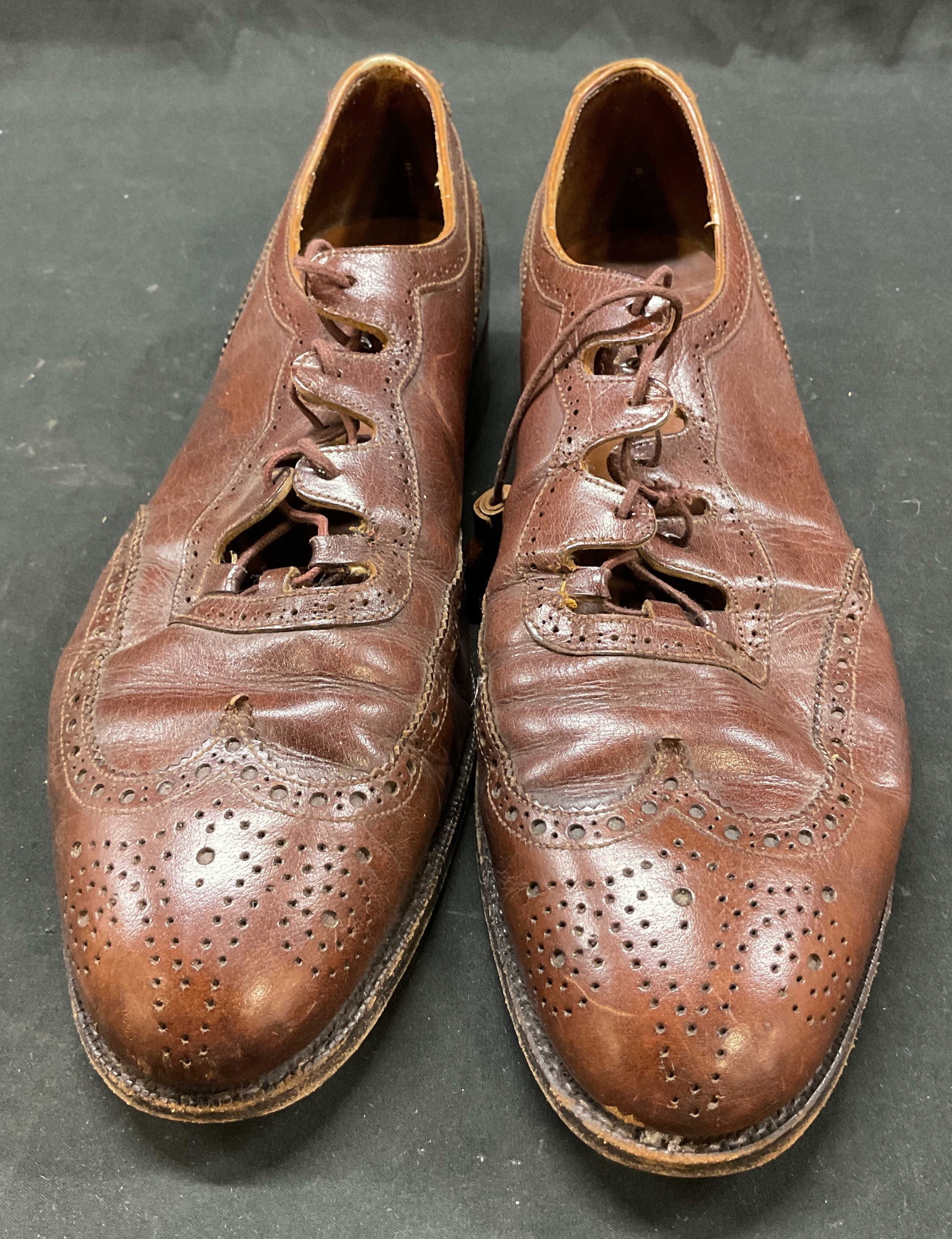 Polo Ralph Lauren Brown Leather Loafers England (1 of 11)