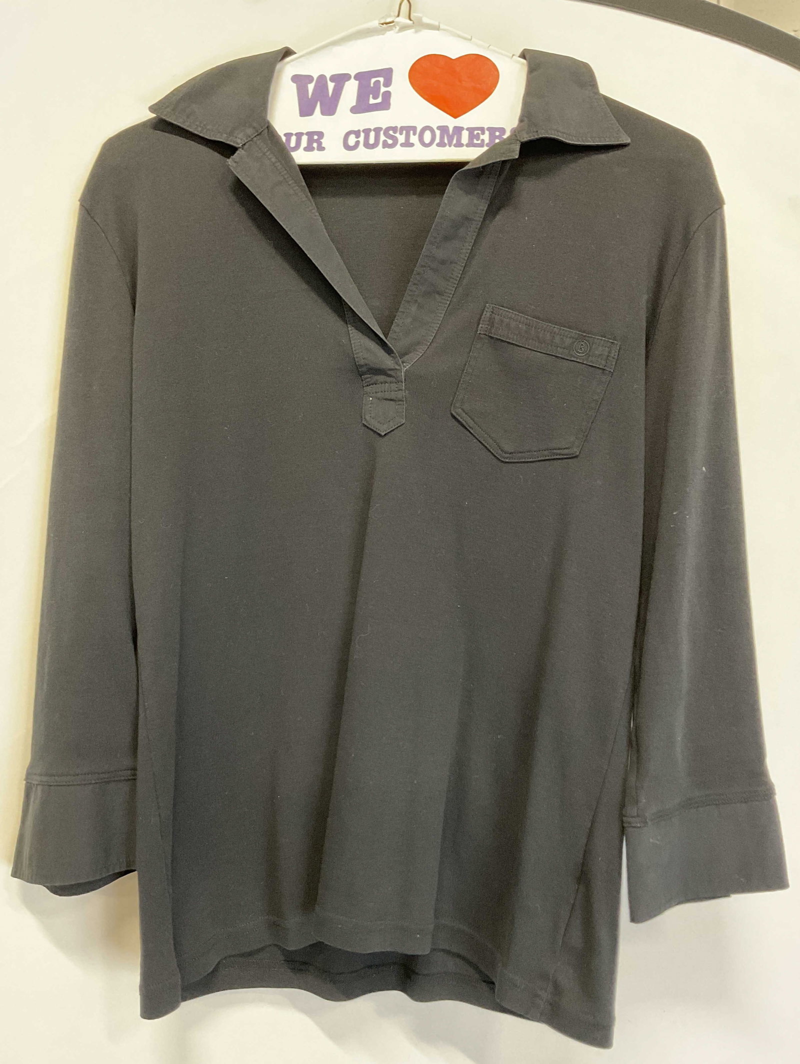 Bogner Black Collared Long Sleeve (1 of 8)