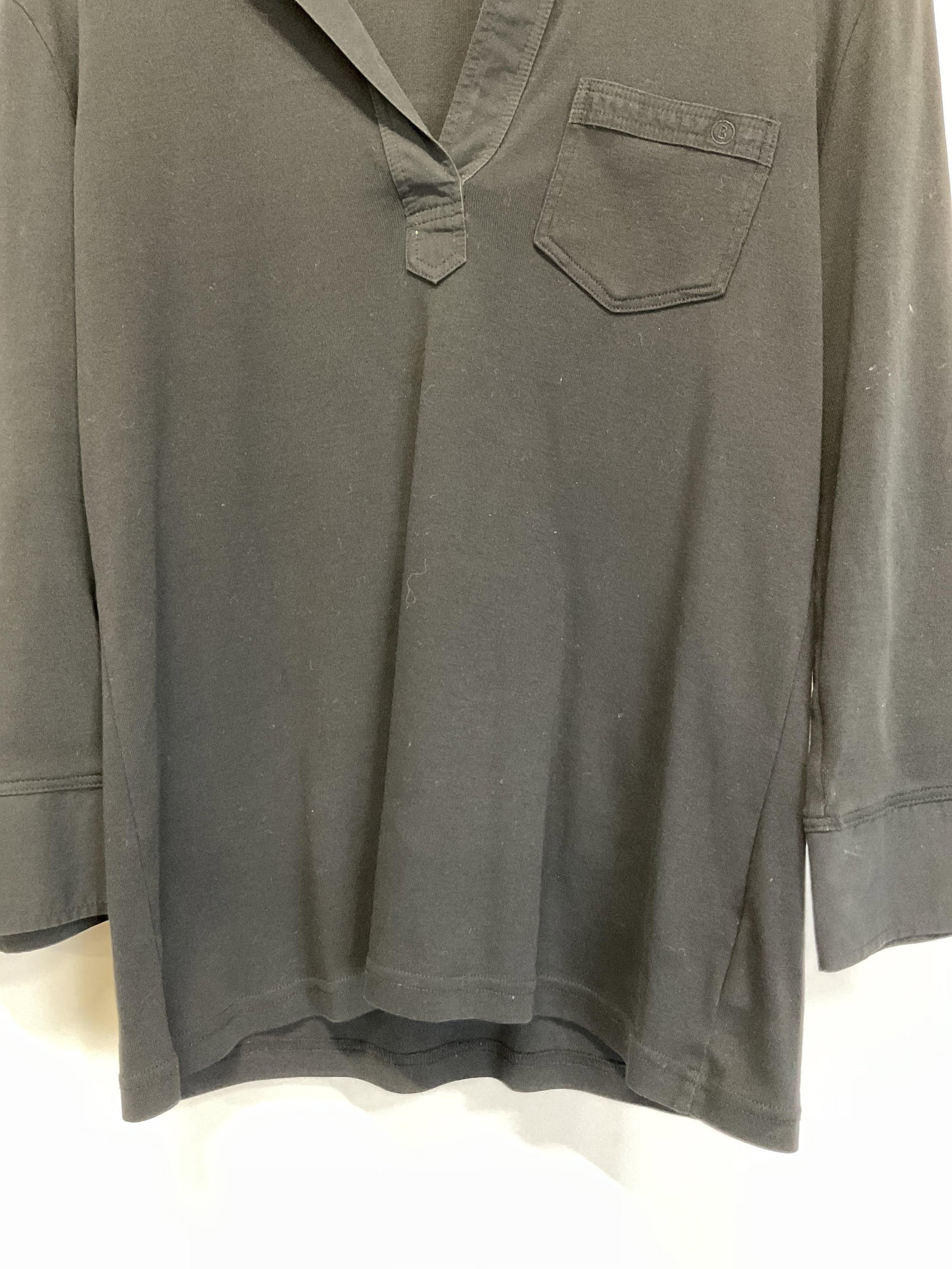 Bogner Black Collared Long Sleeve - 5