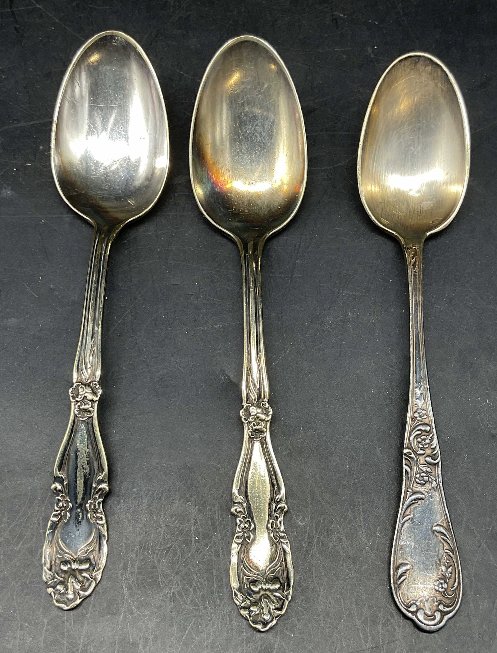 Lot 3 Antique William Rogers Silver Plated Spoons (1 of 8)
