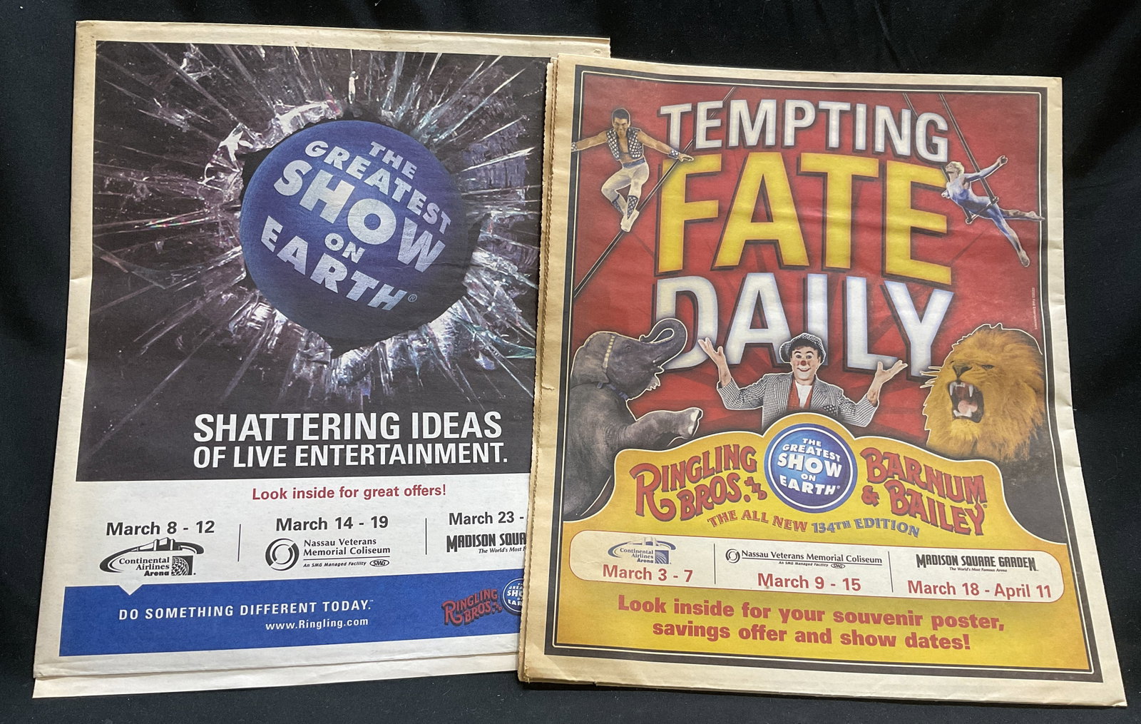 Lt2 Ringling Bros&Barnum&Bailey Circus Ad&Posters (1 of 10)