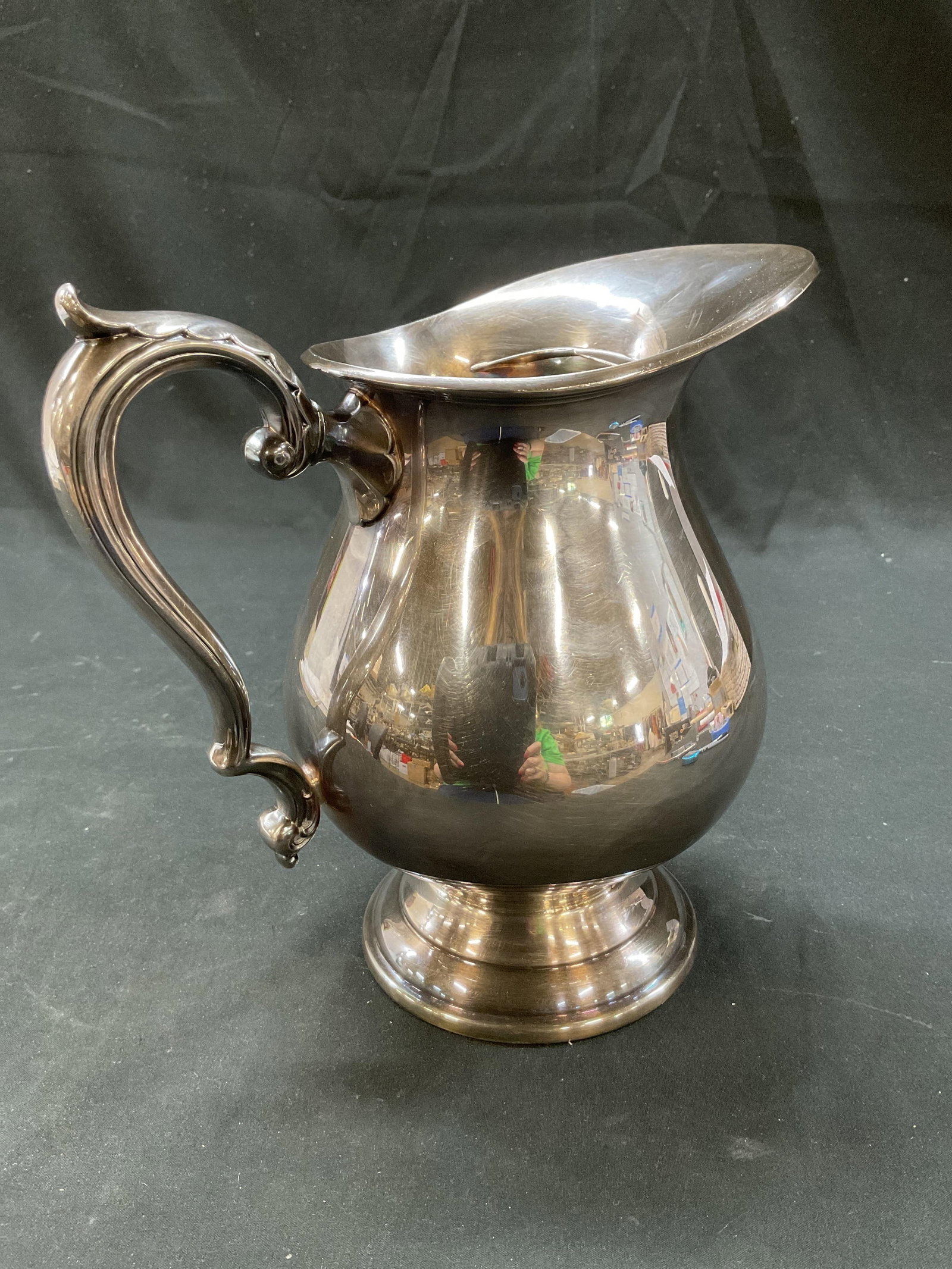 Wallace Silver Plated Pitcher - 3
