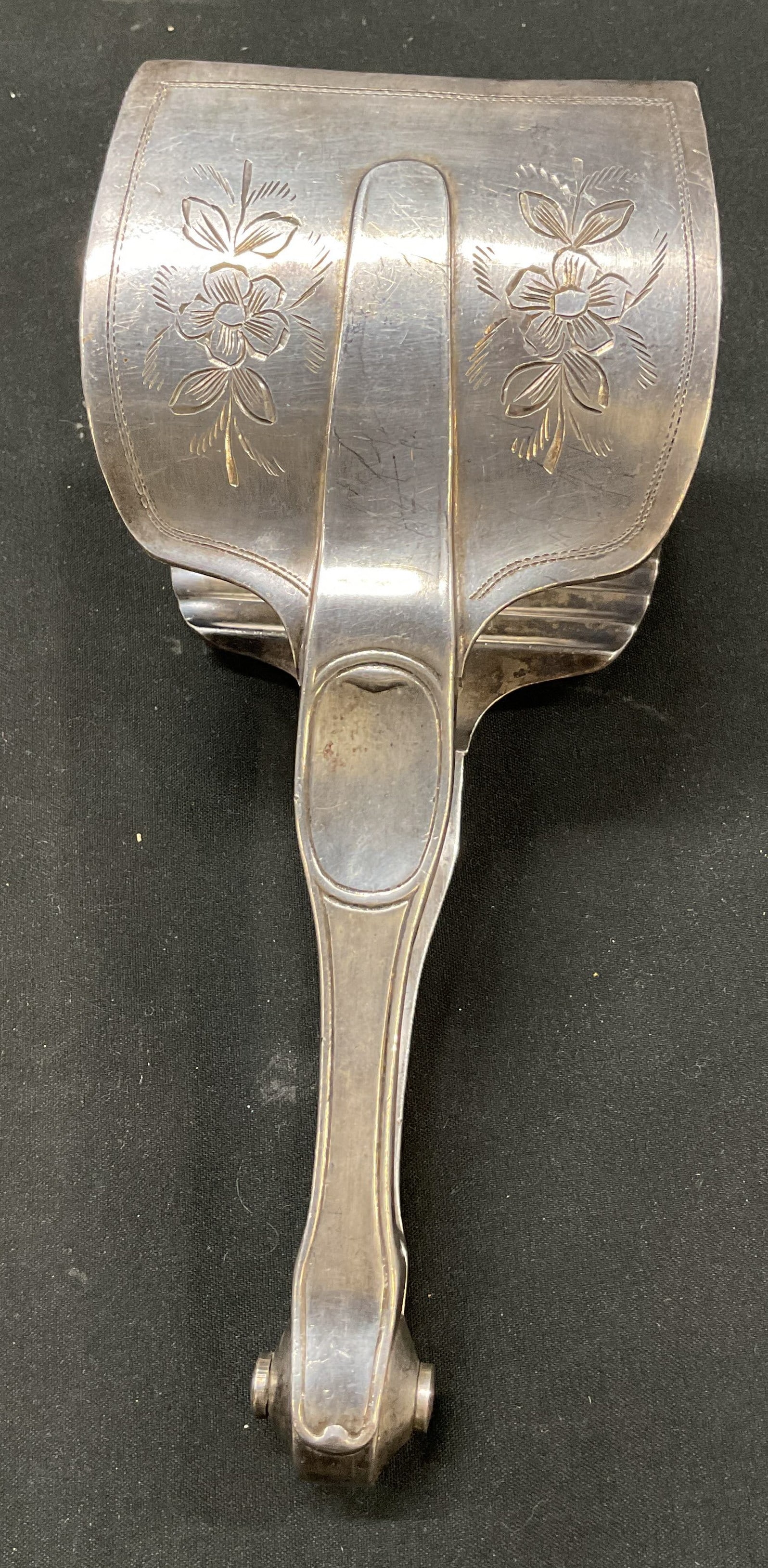 Antq Silver Plated Asparagus Tongs (1 of 7)