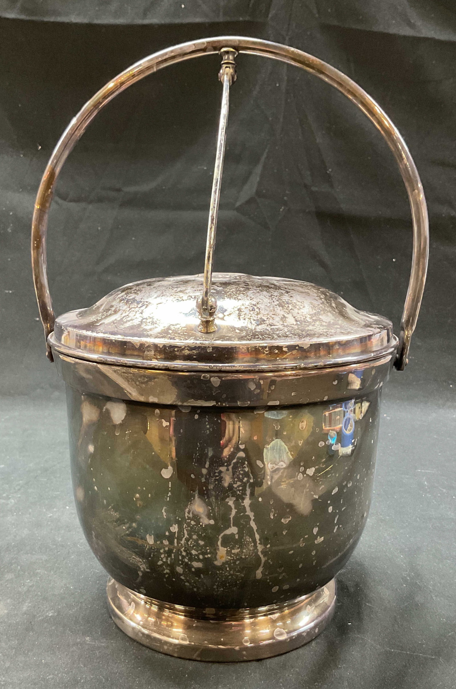 Poole Silver Co Silver Plated Ice Bucket (1 of 8)