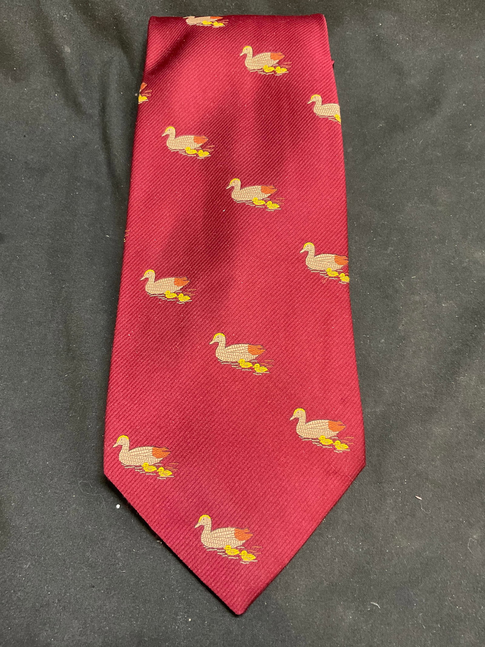 Lt3 Red Patterned Ties Ruffler+ - 2