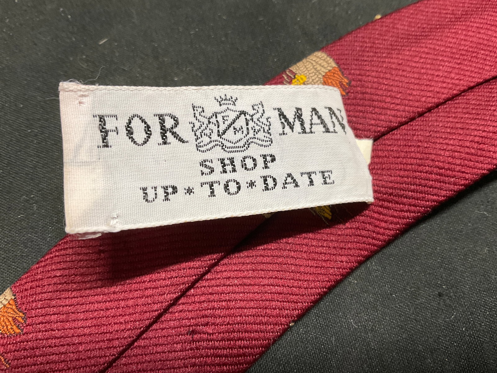 Lt3 Red Patterned Ties Ruffler+ - 5