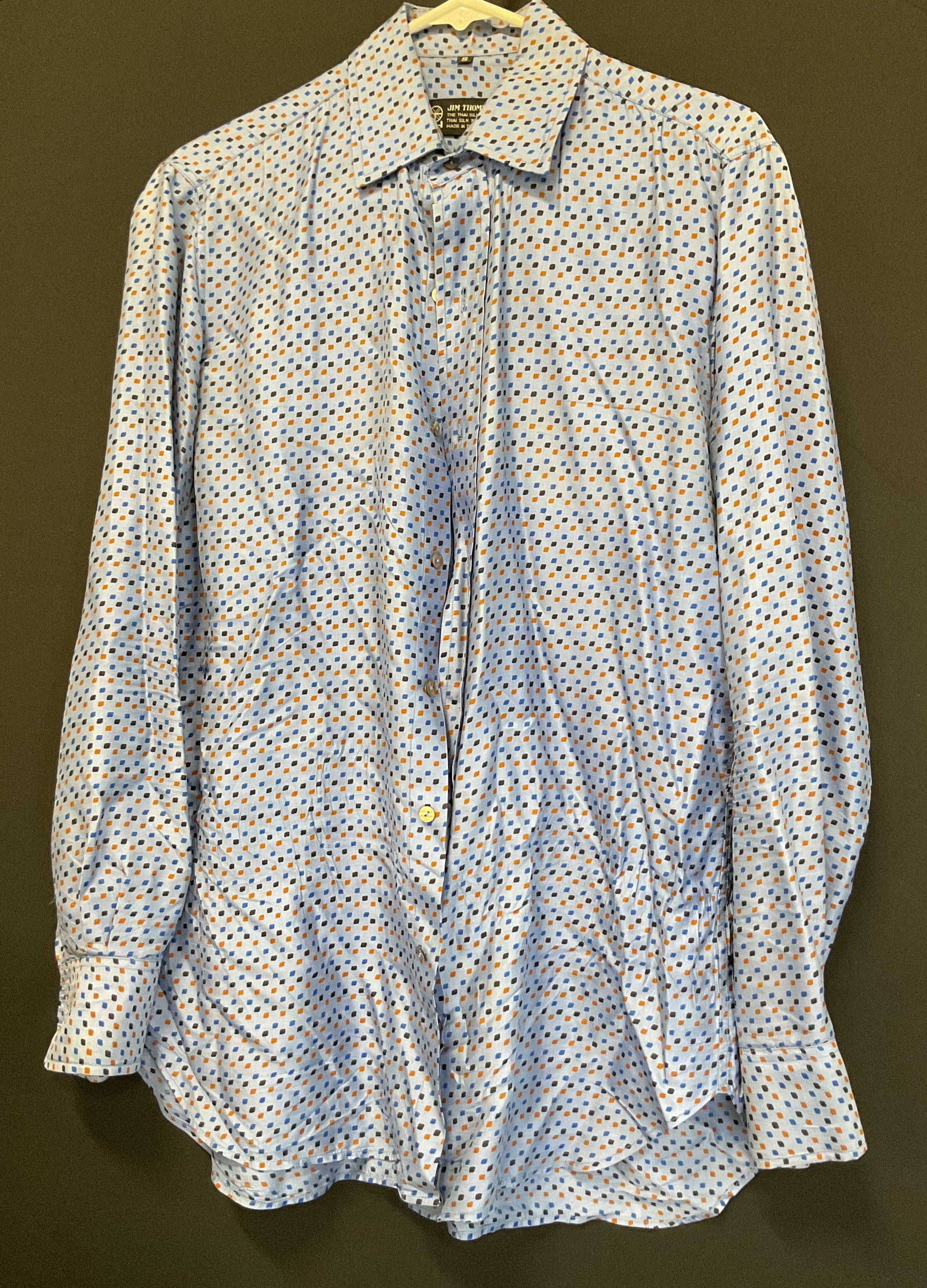 Jim Thompson Silk Pattern Button Down Thailand (1 of 7)