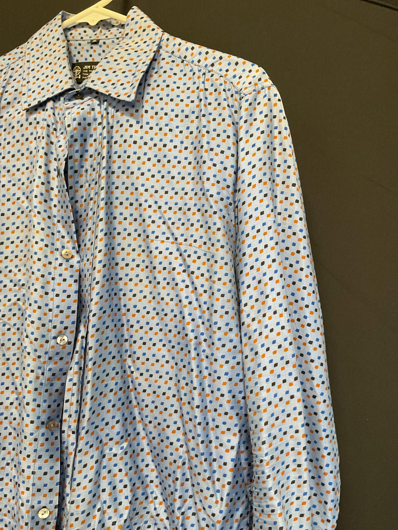Jim Thompson Silk Pattern Button Down Thailand - 2