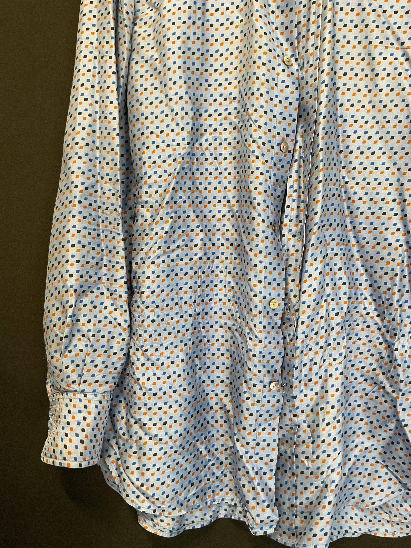Jim Thompson Silk Pattern Button Down Thailand - 5
