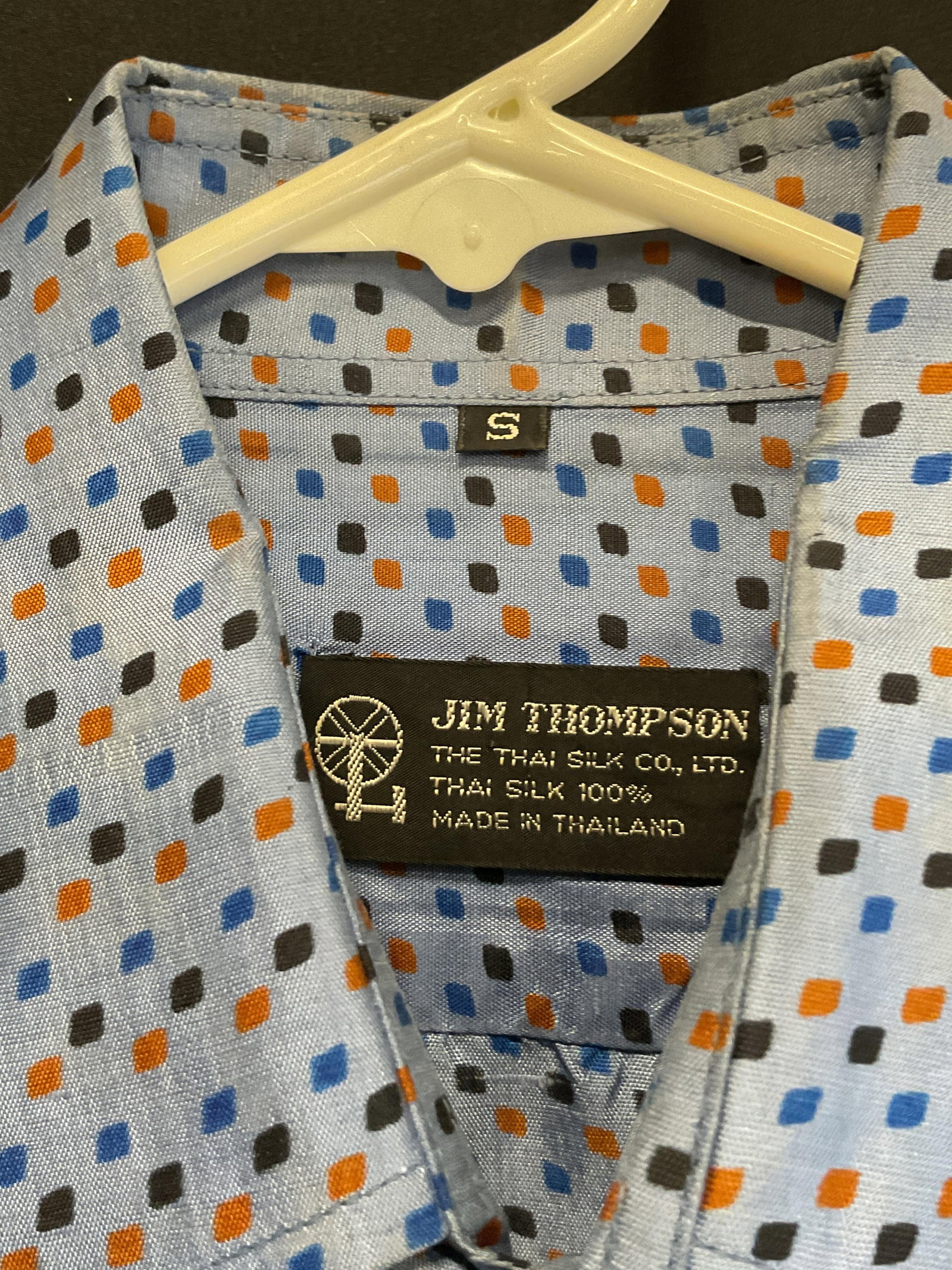 Jim Thompson Silk Pattern Button Down Thailand - 6