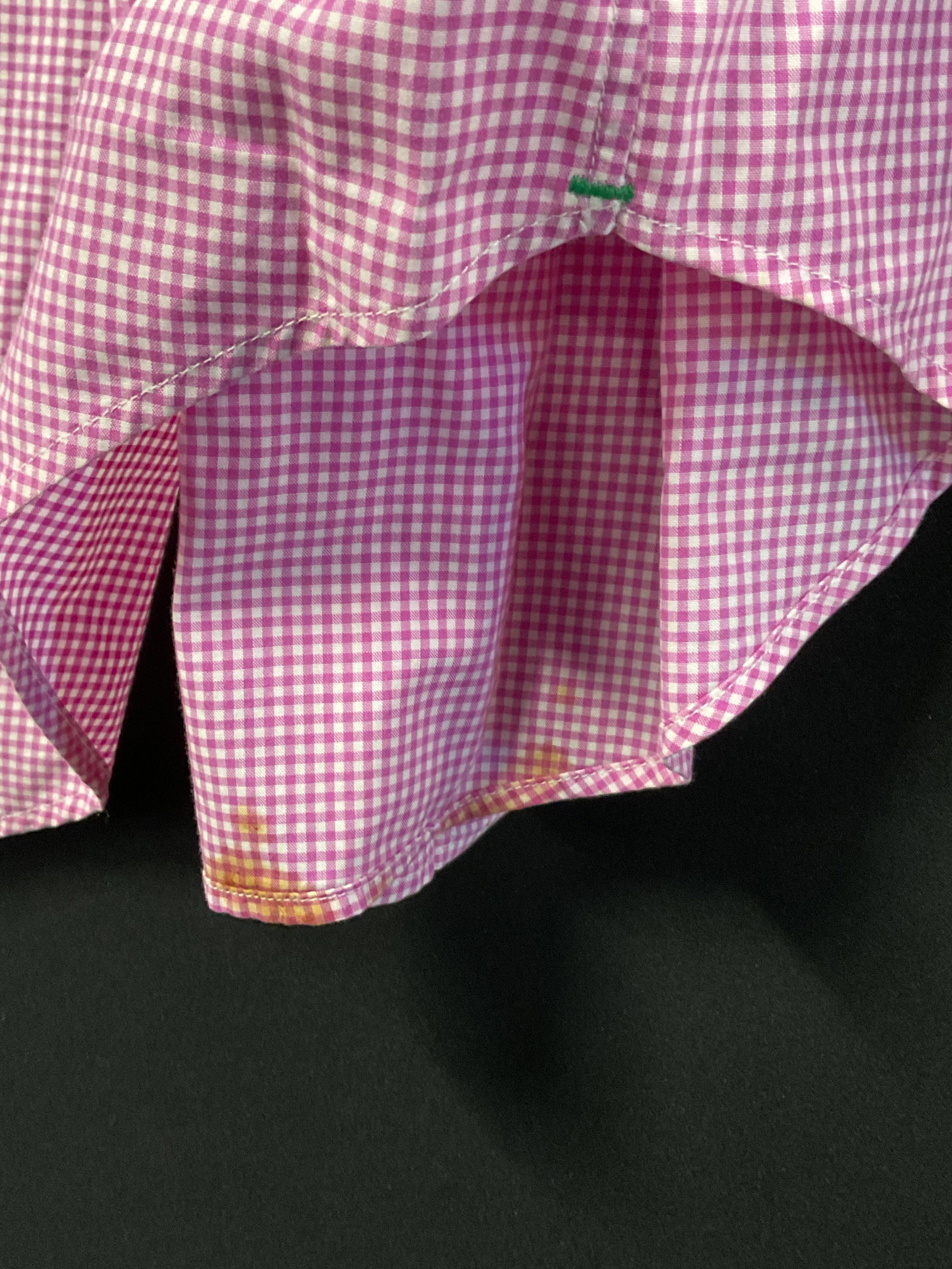 Sid Mashburn Pink & White Gingham Button Down - 7