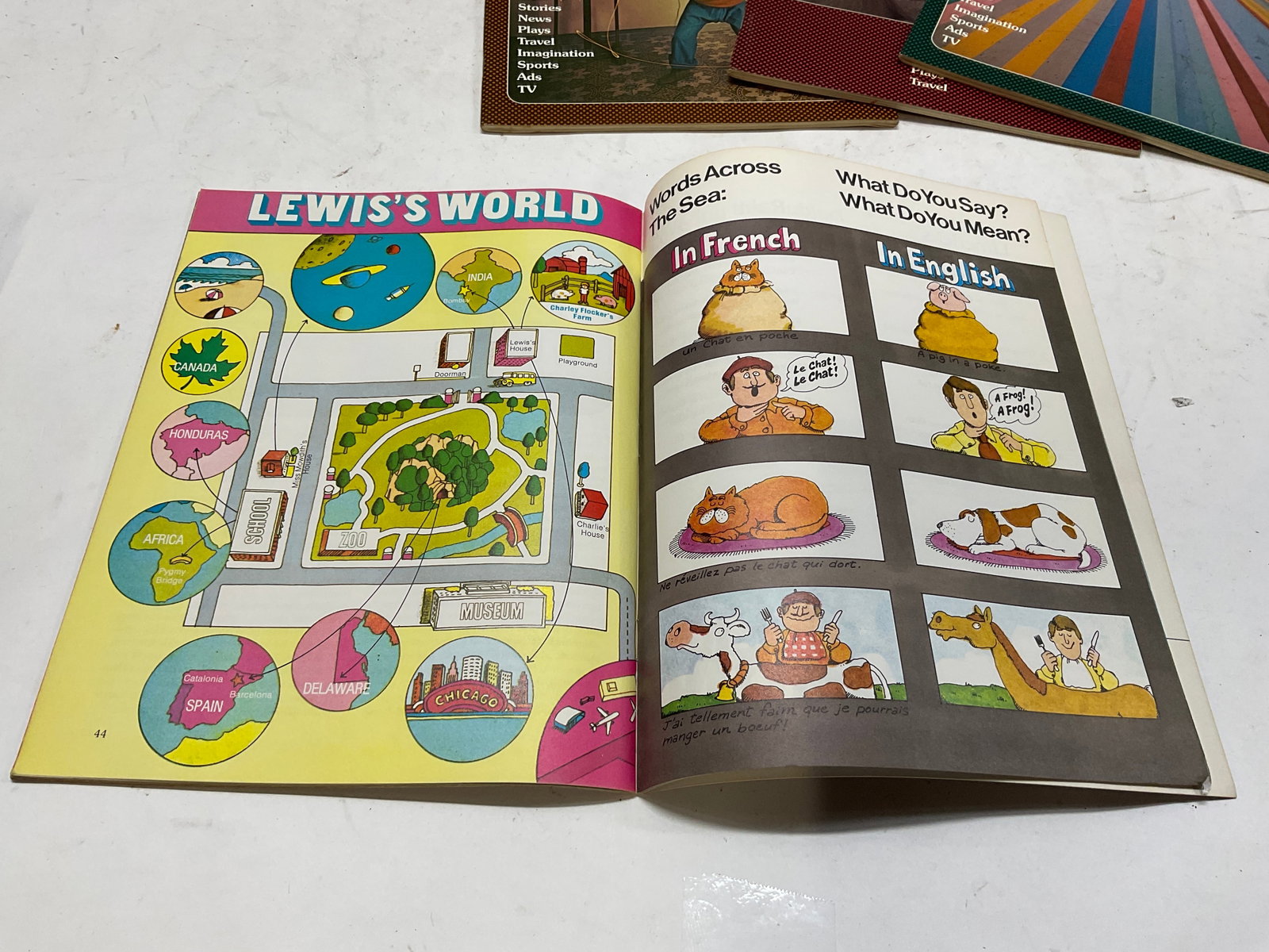 Lt 10 1974 ILLUS Composing Language Magazines - 8