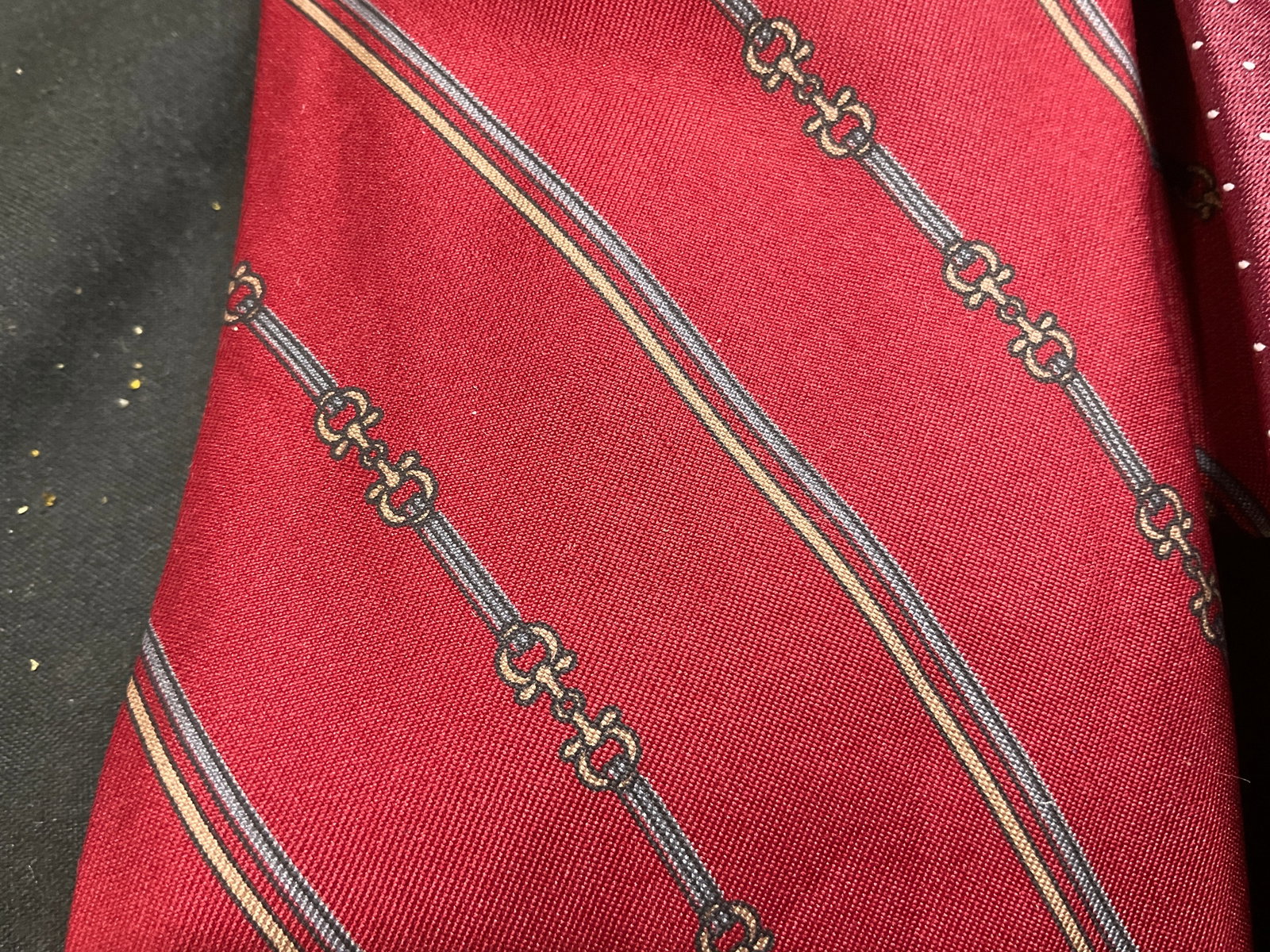 Lt3 Red Patterned Neck Ties - 2