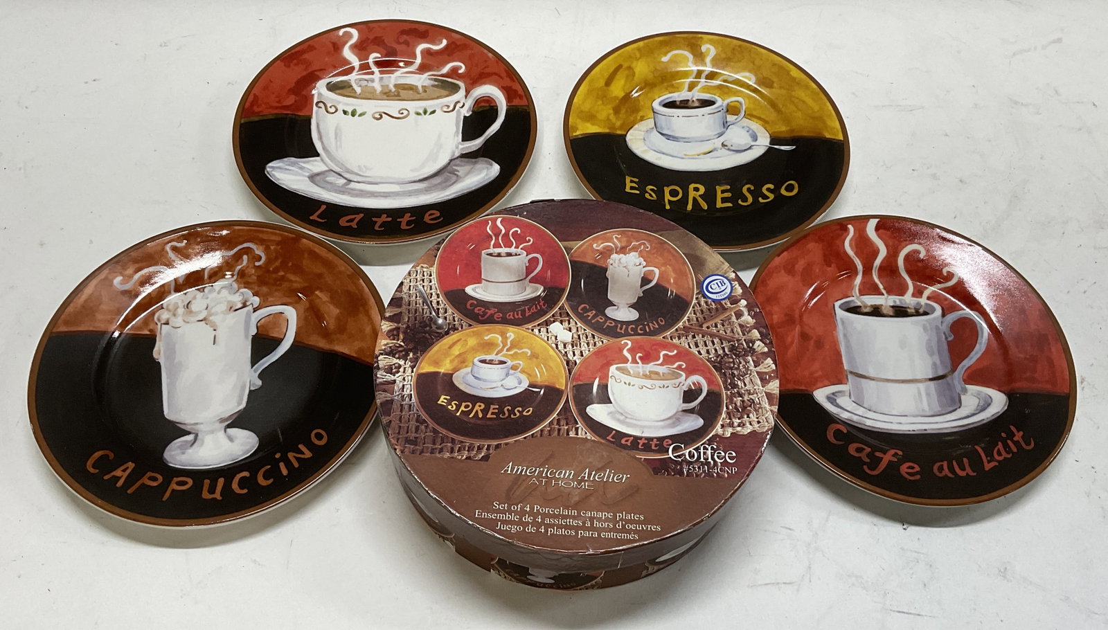 Set4 04 American Atelier Porc Coffee Canape Plates (1 of 8)