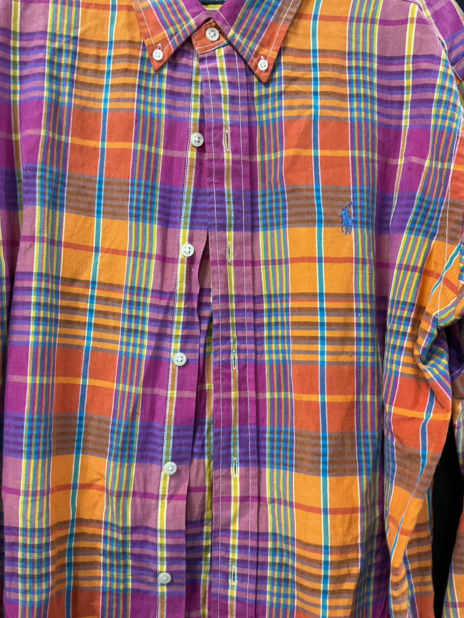 Ralph Lauren Plaid Button Down - 6