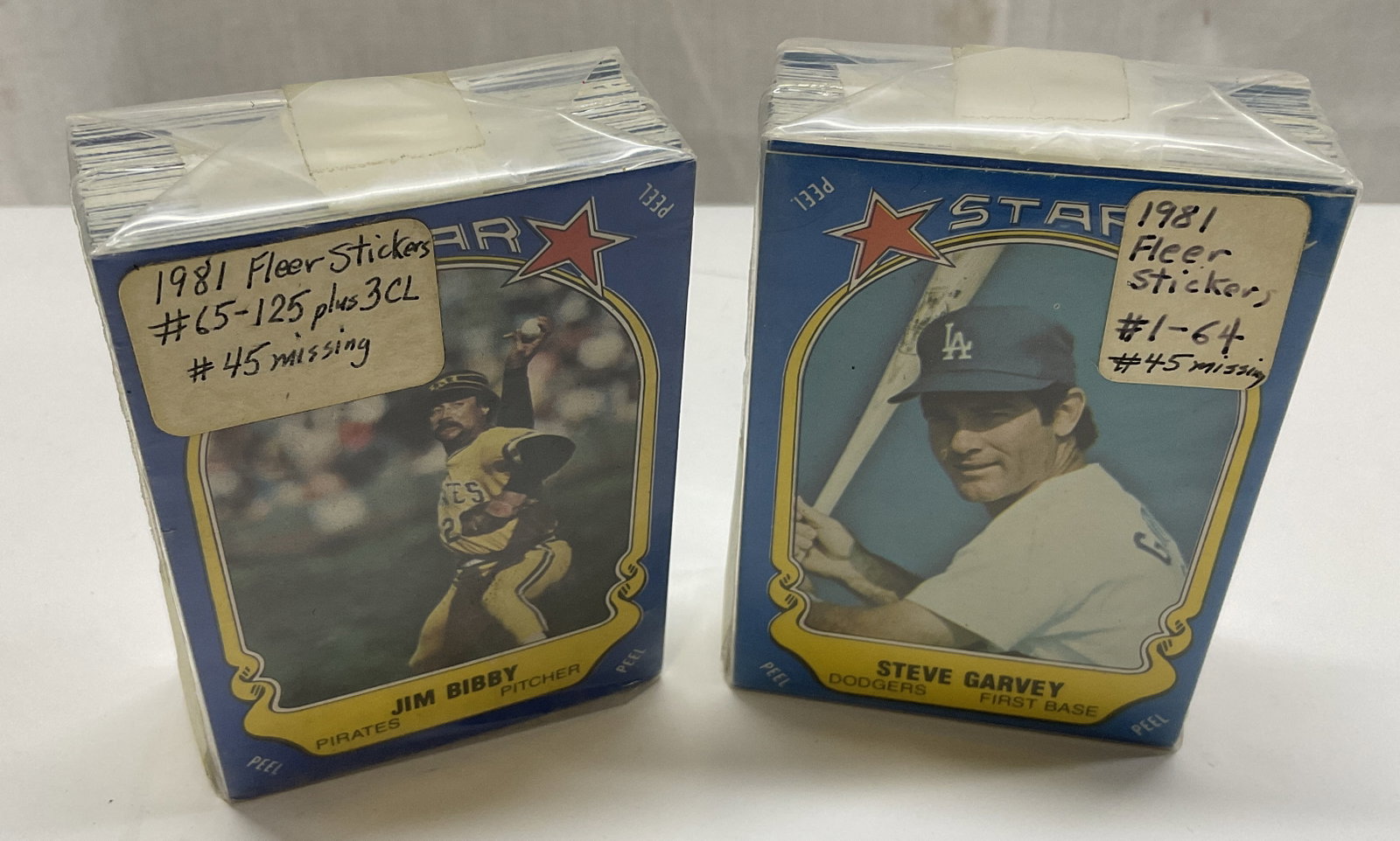 100+ 1981 Fleer Baseball Stickers Sports Cards (1 of 7)