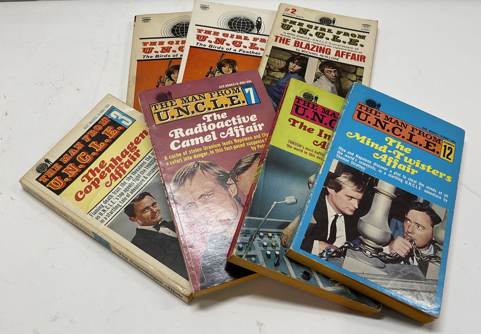 Lt7 60s Man From U.N.C.L.E. Books (1 of 14)
