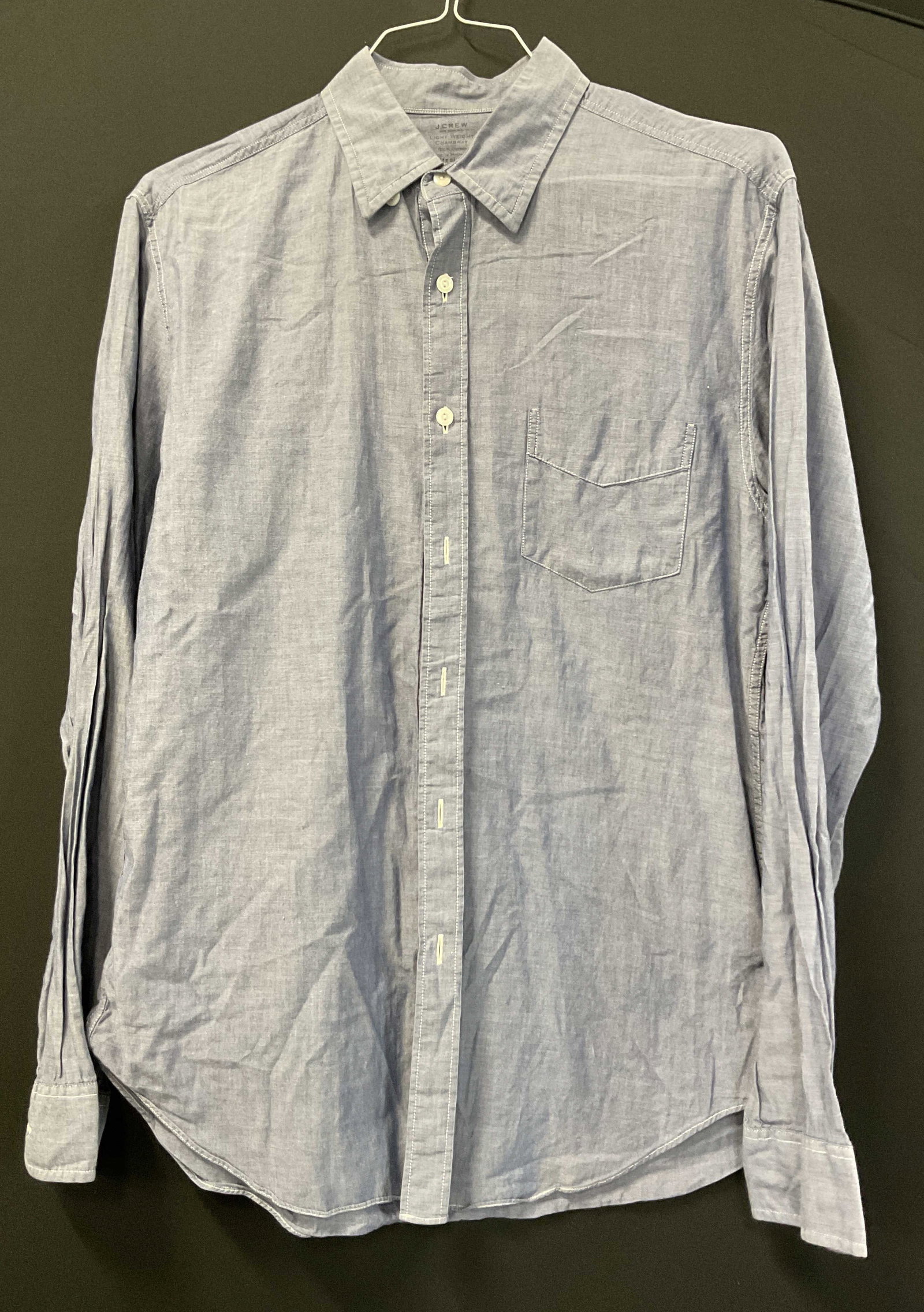 J. Crew Blue Button Down (1 of 7)