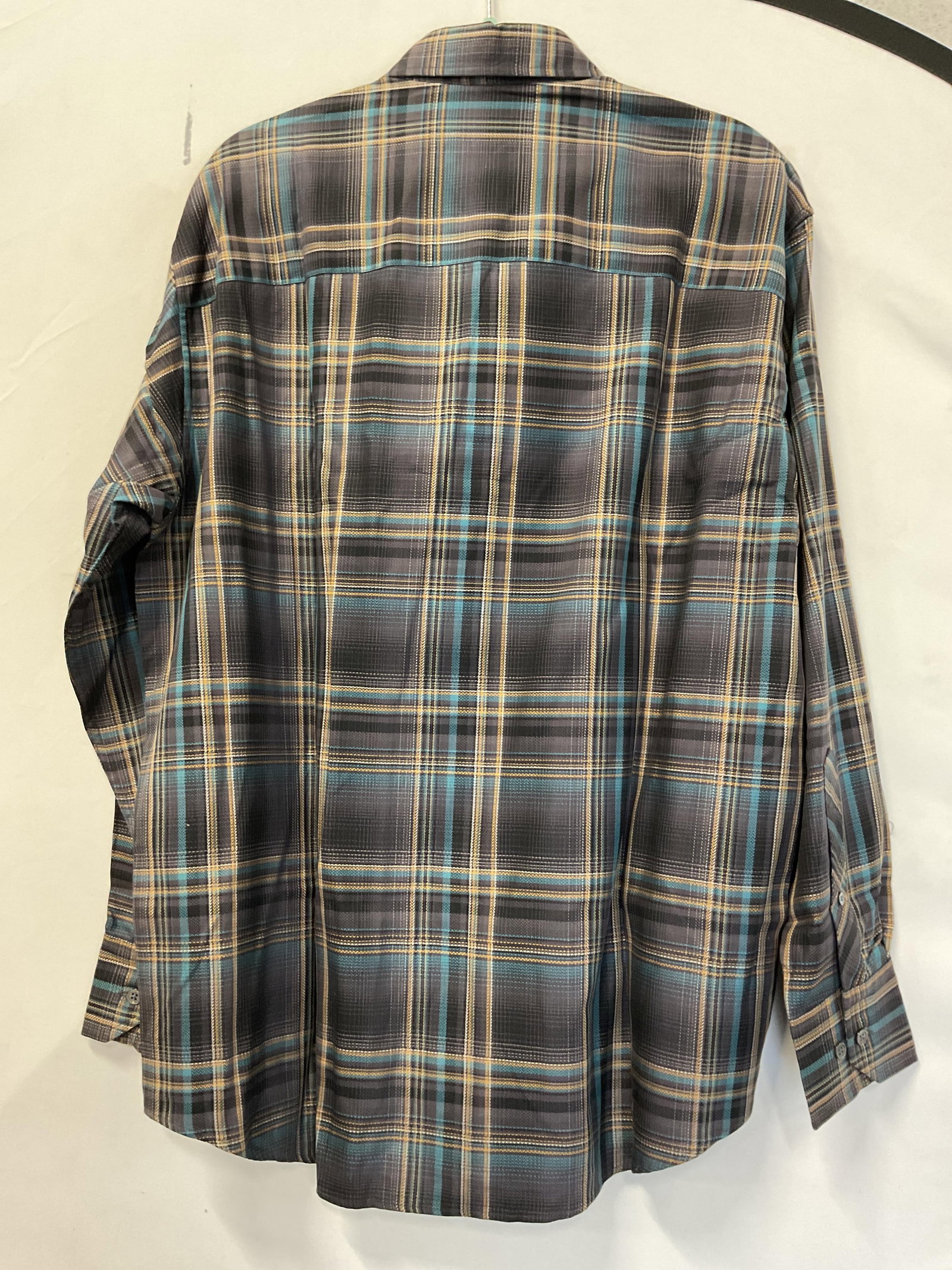 Como Sport Plaid Button Down NWT - 6