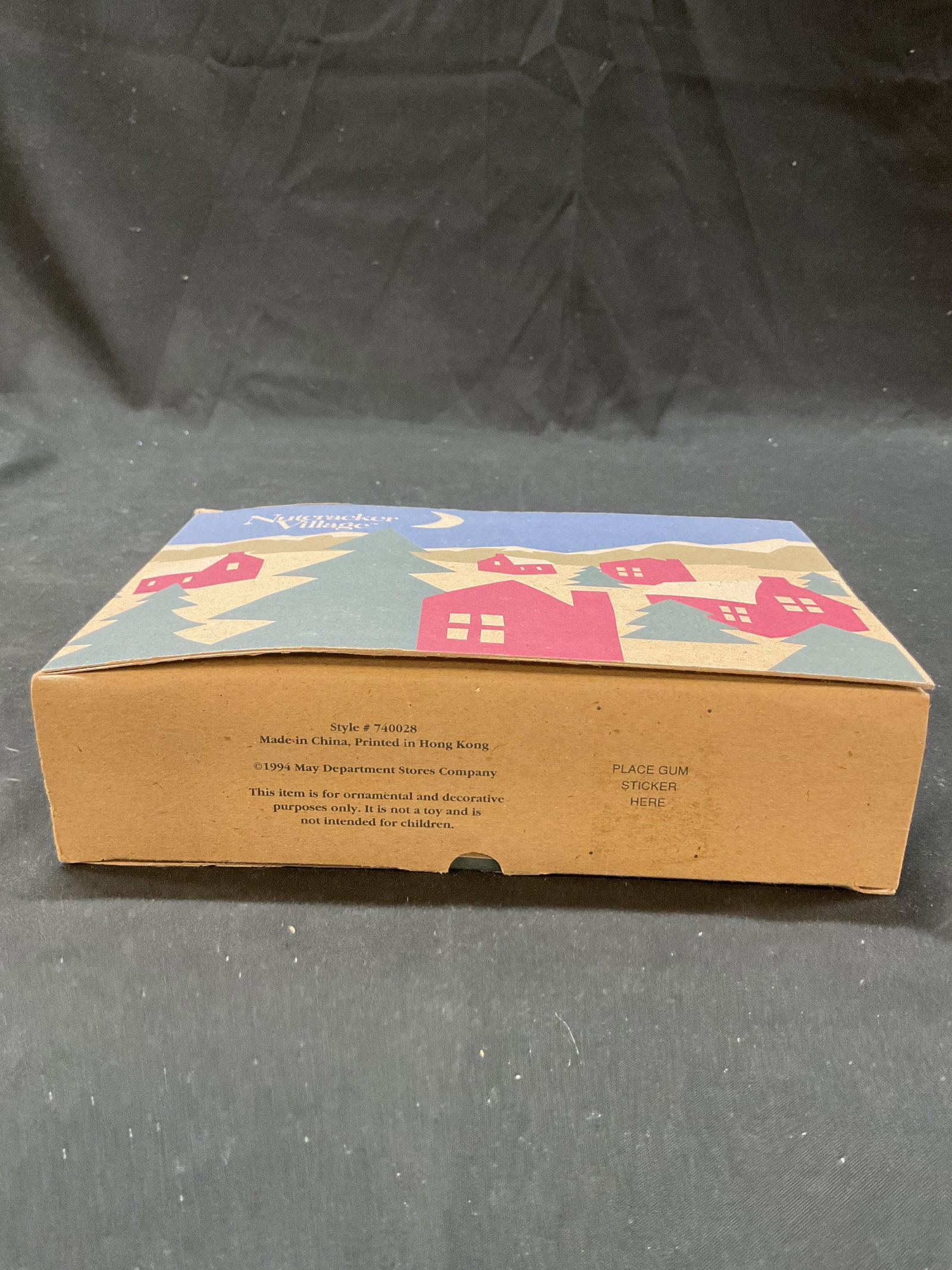 Set 4 Nutcracker Village Nutcracker Ornaments - 12