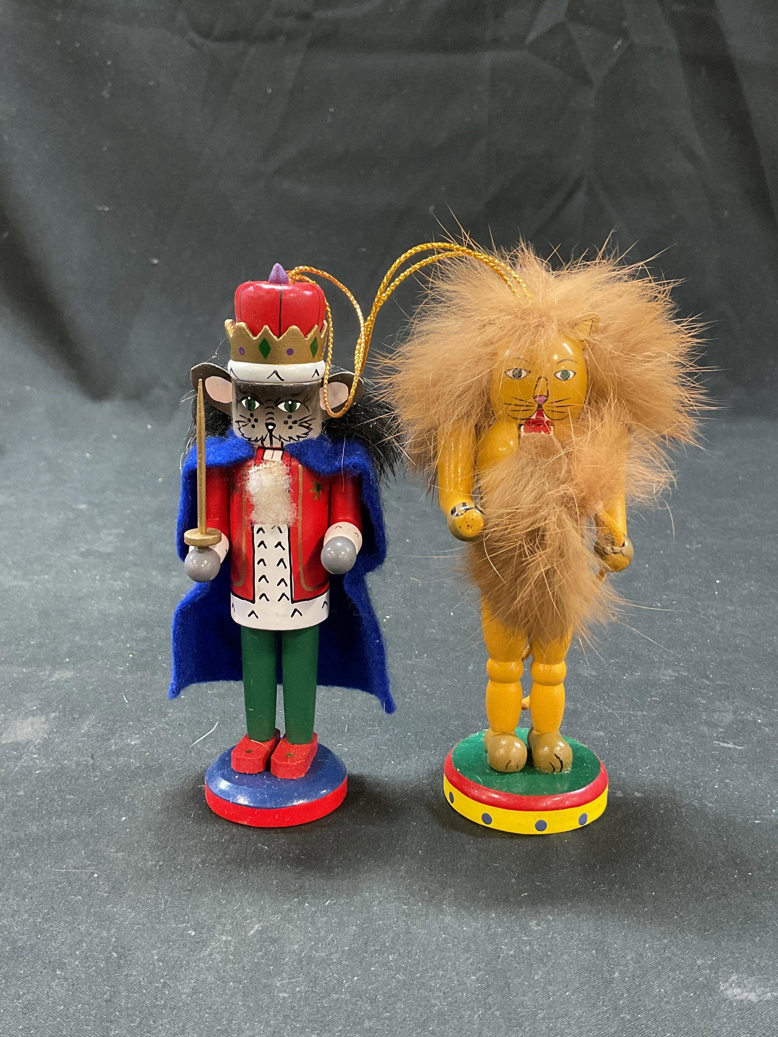 Set 4 Nutcracker Village Nutcracker Ornaments - 2