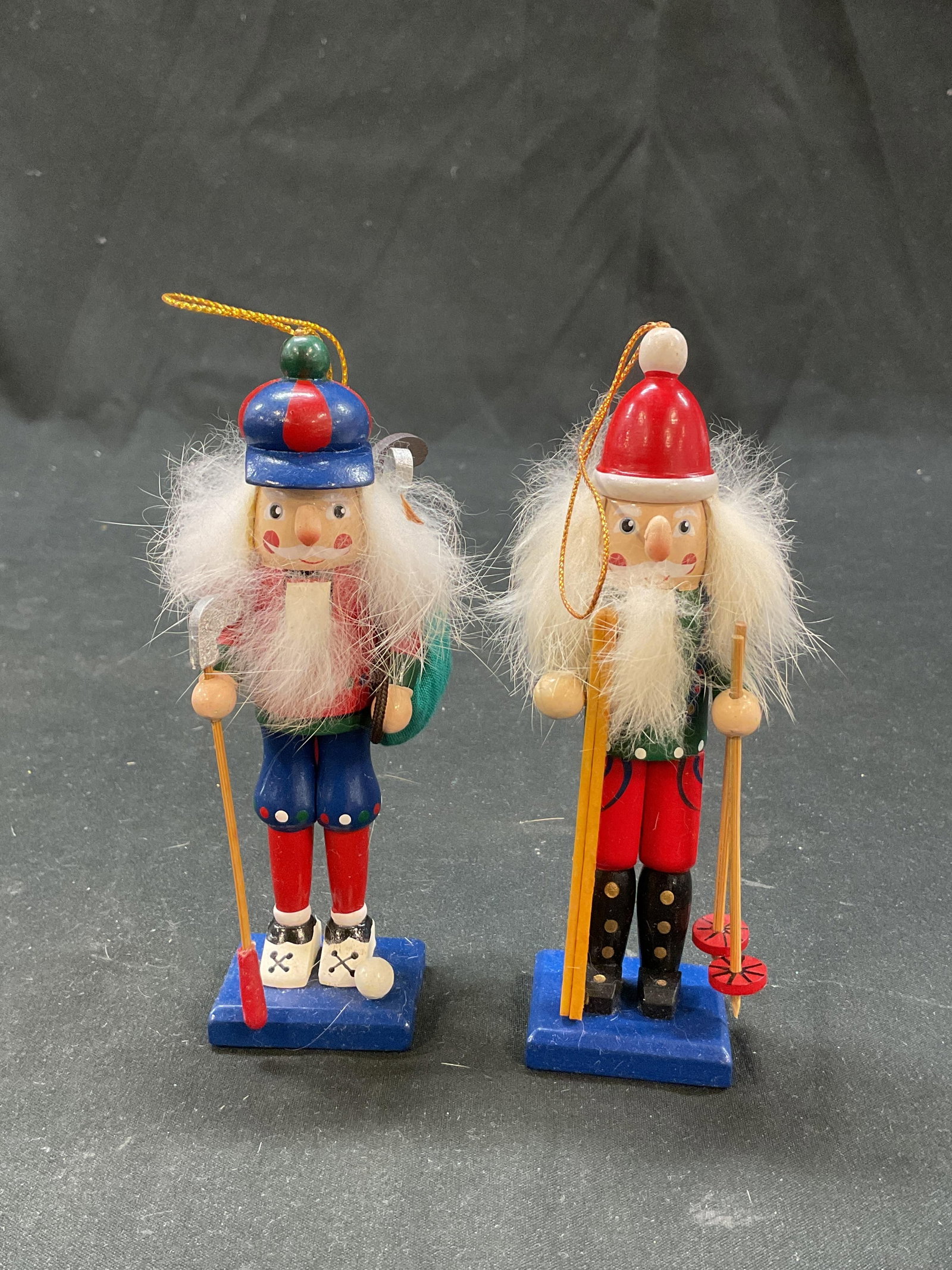 Set 4 Nutcracker Village Nutcracker Ornaments - 6