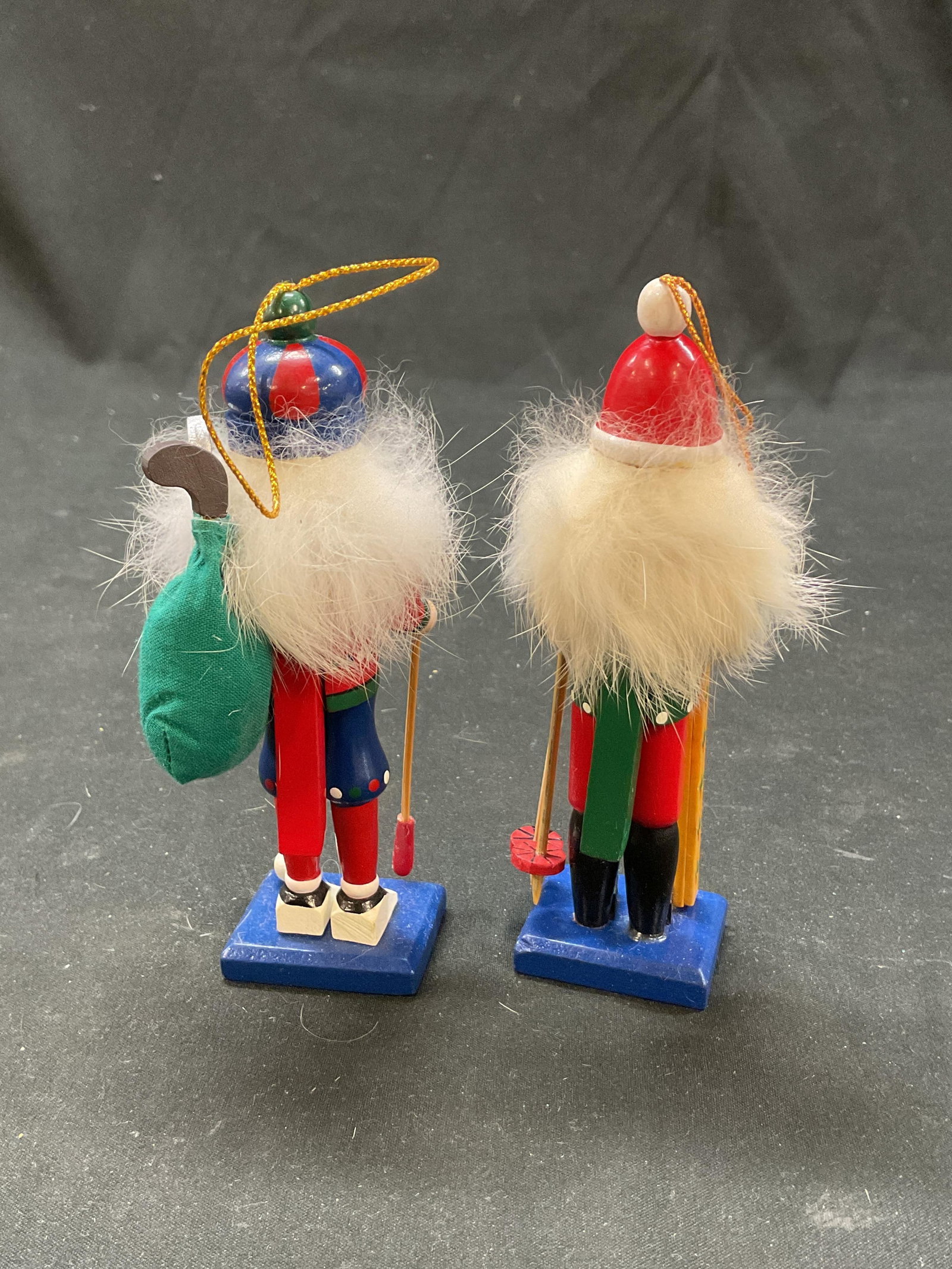 Set 4 Nutcracker Village Nutcracker Ornaments - 8