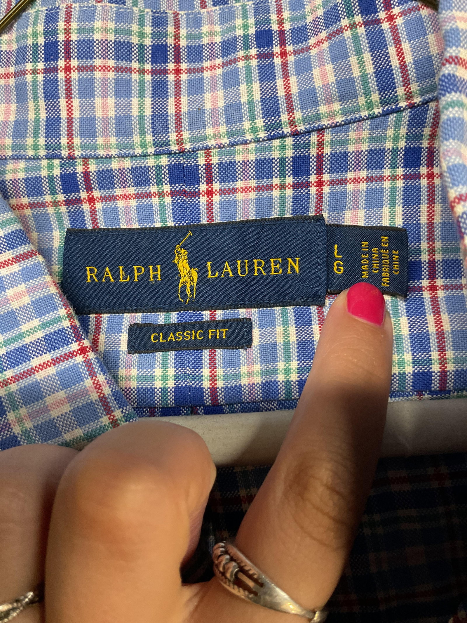 Ralph Lauren Plaid Button Down - 8