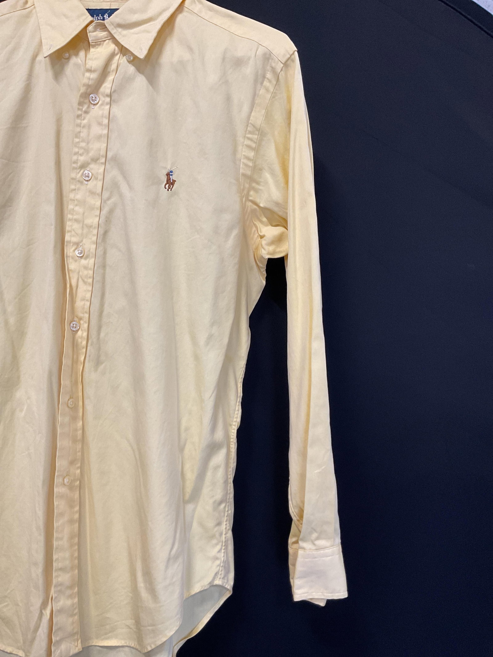 Ralph Lauren Yellow Button Down - 3