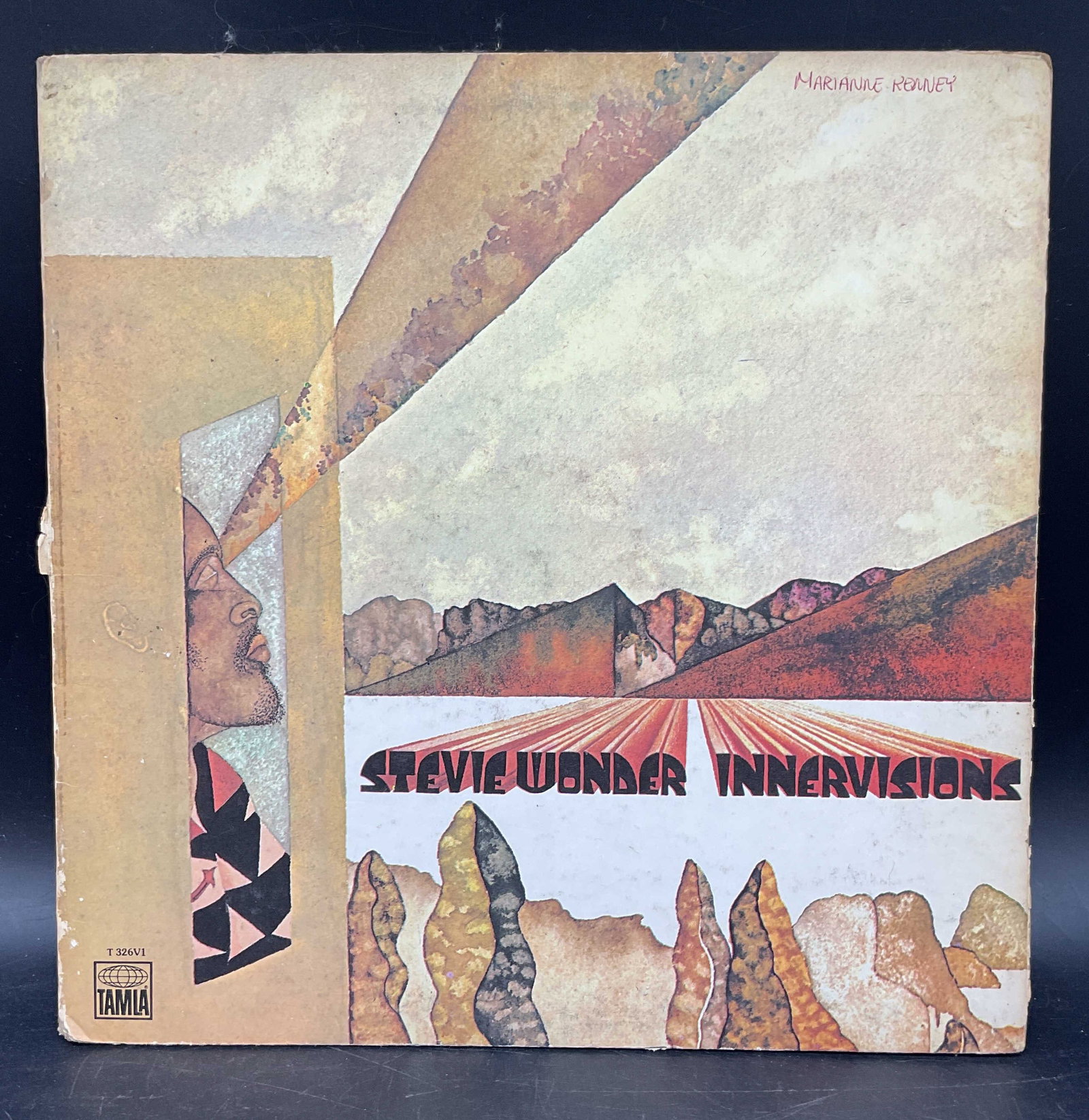Stevie Wonder Innervisions Vinyl Record 1973 (1 of 7)