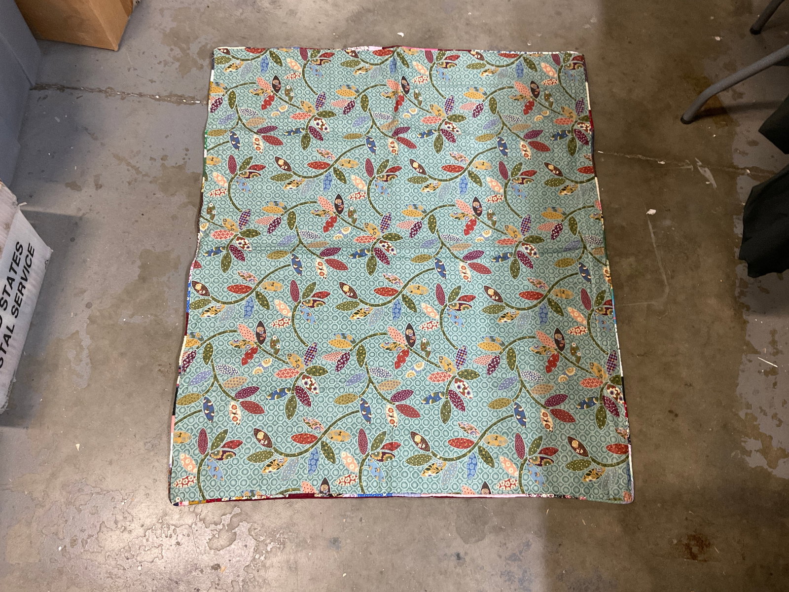 VTG Handmade Reversible Patchwork Quilt - 12