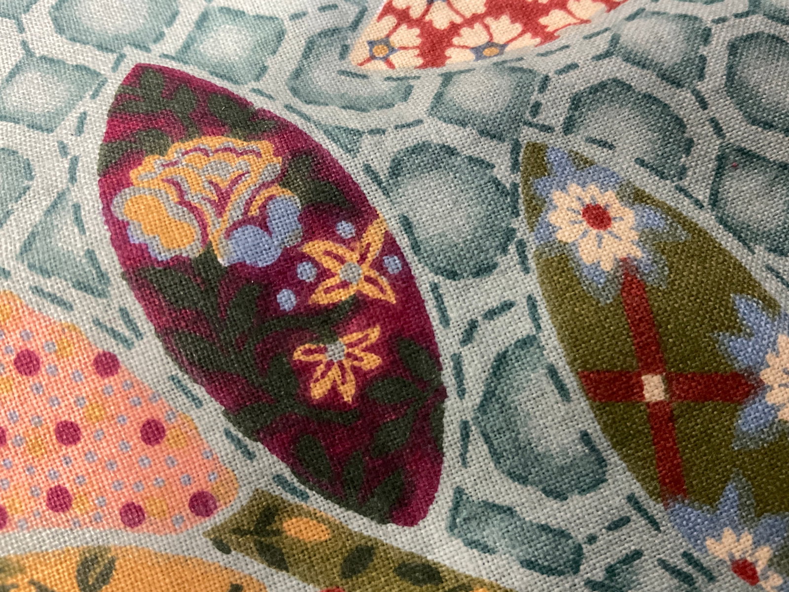 VTG Handmade Reversible Patchwork Quilt - 17