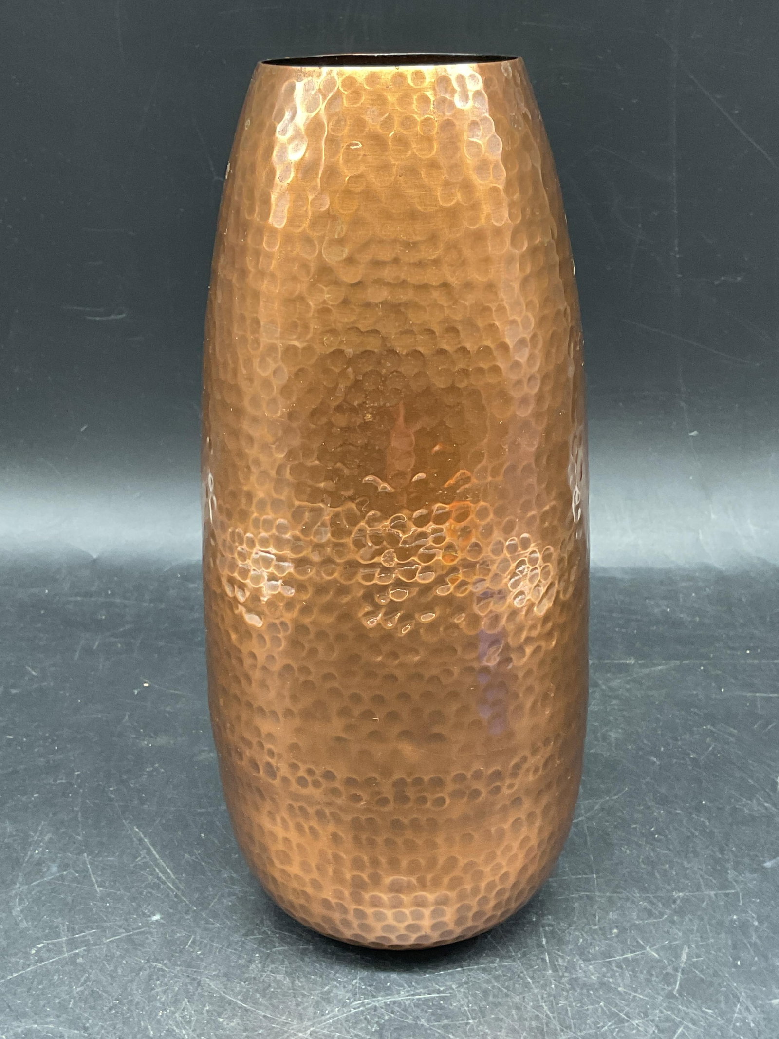 Hammered Copper Vase - 4