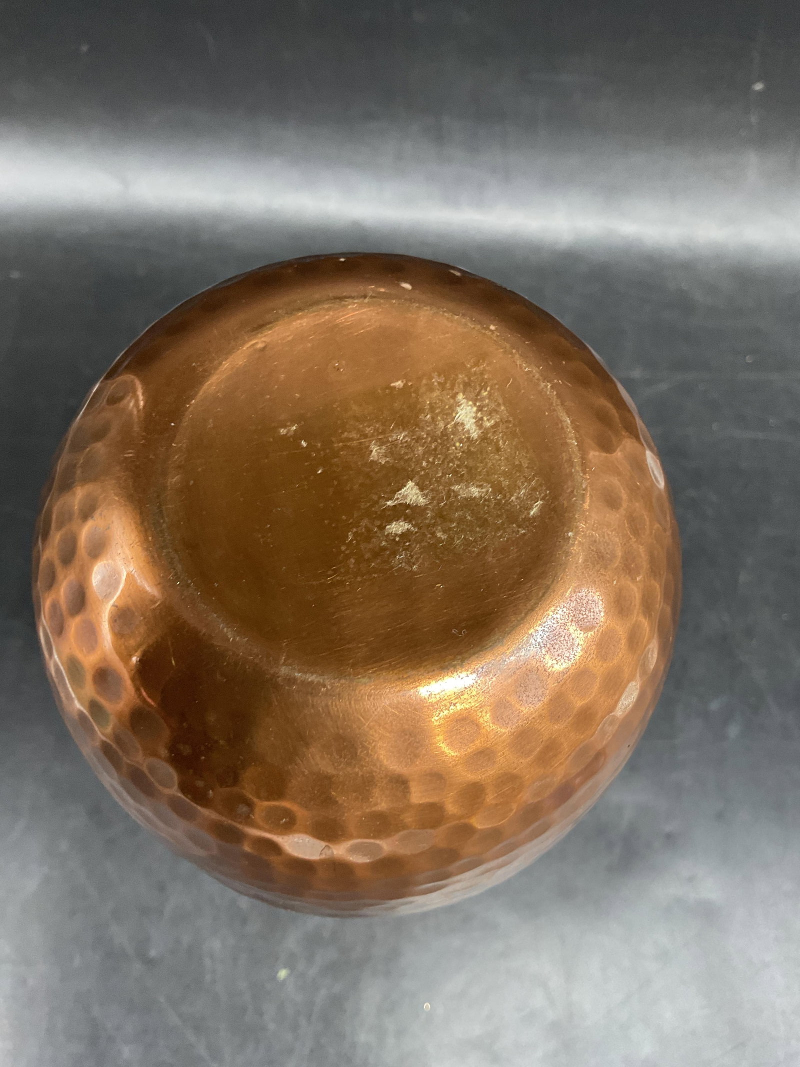 Hammered Copper Vase - 6