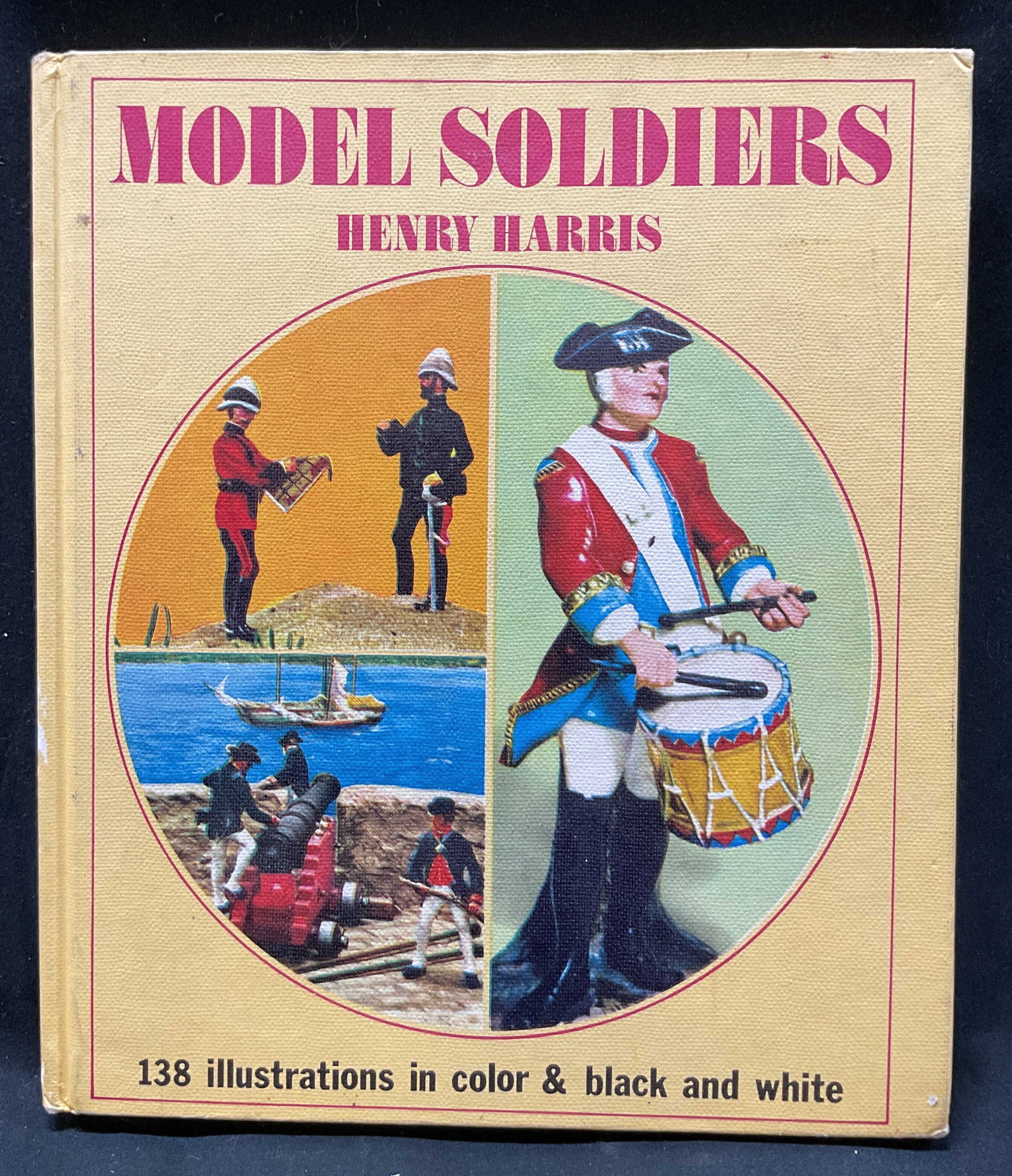 1962 Model Soldiers Illus Book Harris+: Model Soldiers by Henry Harris. Published by Octopus Books, 1962. 138 illustrations in color and black and white. Hard cover book with illustrated cover. Measures approx 8.5 x 9.5 inches. Surface