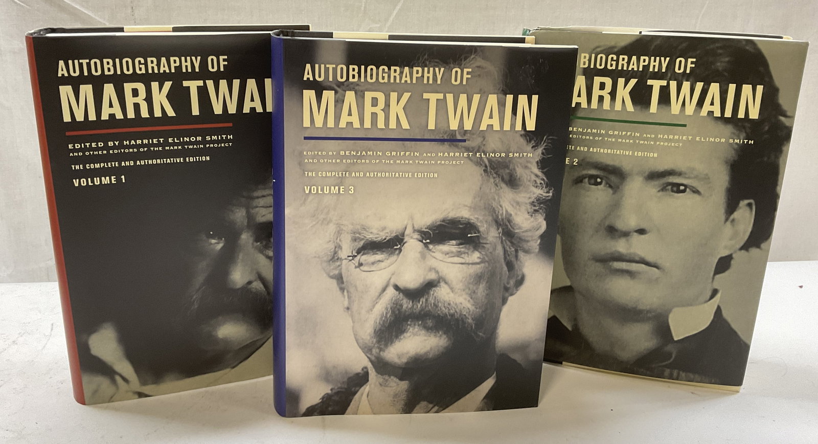 Lt3 Autobiography Mark Twain Bks Smith Griffin+ (1 of 15)