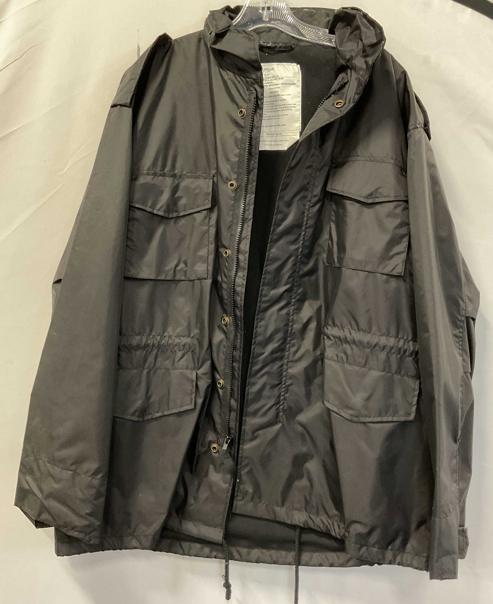 Black Rothco Field Jacket (1 of 10)