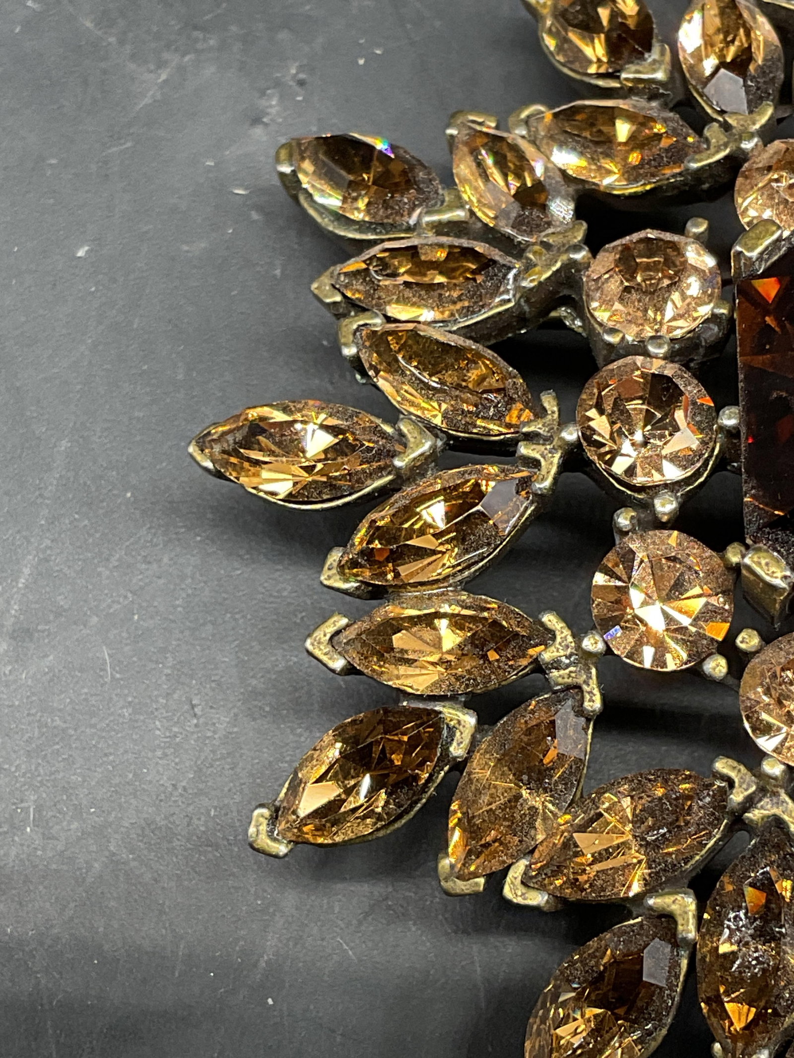 Todd Anthony Rhinestone Statement Brooch - 3