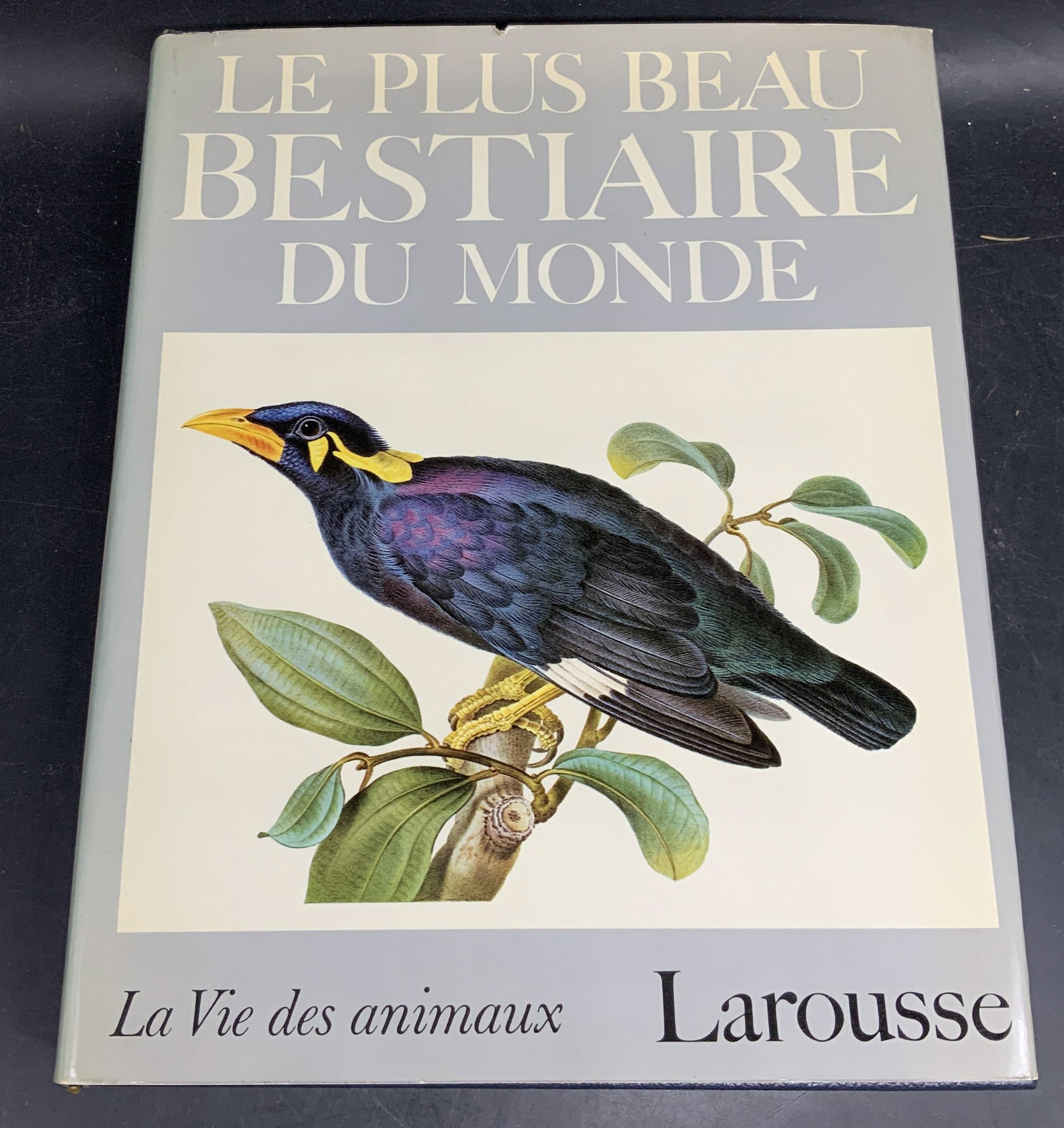 1970 Le Plus Beau Bestiaire Du Monde Illustrated: Unbound boxed edition of Le Plus Bestiaire Du Monde. Illustrated, 80 color plates. Published by Librairie Larousse, 1970. Box measures approx. 11.75 x 9.5 inches. Not inspected for completeness. Some 