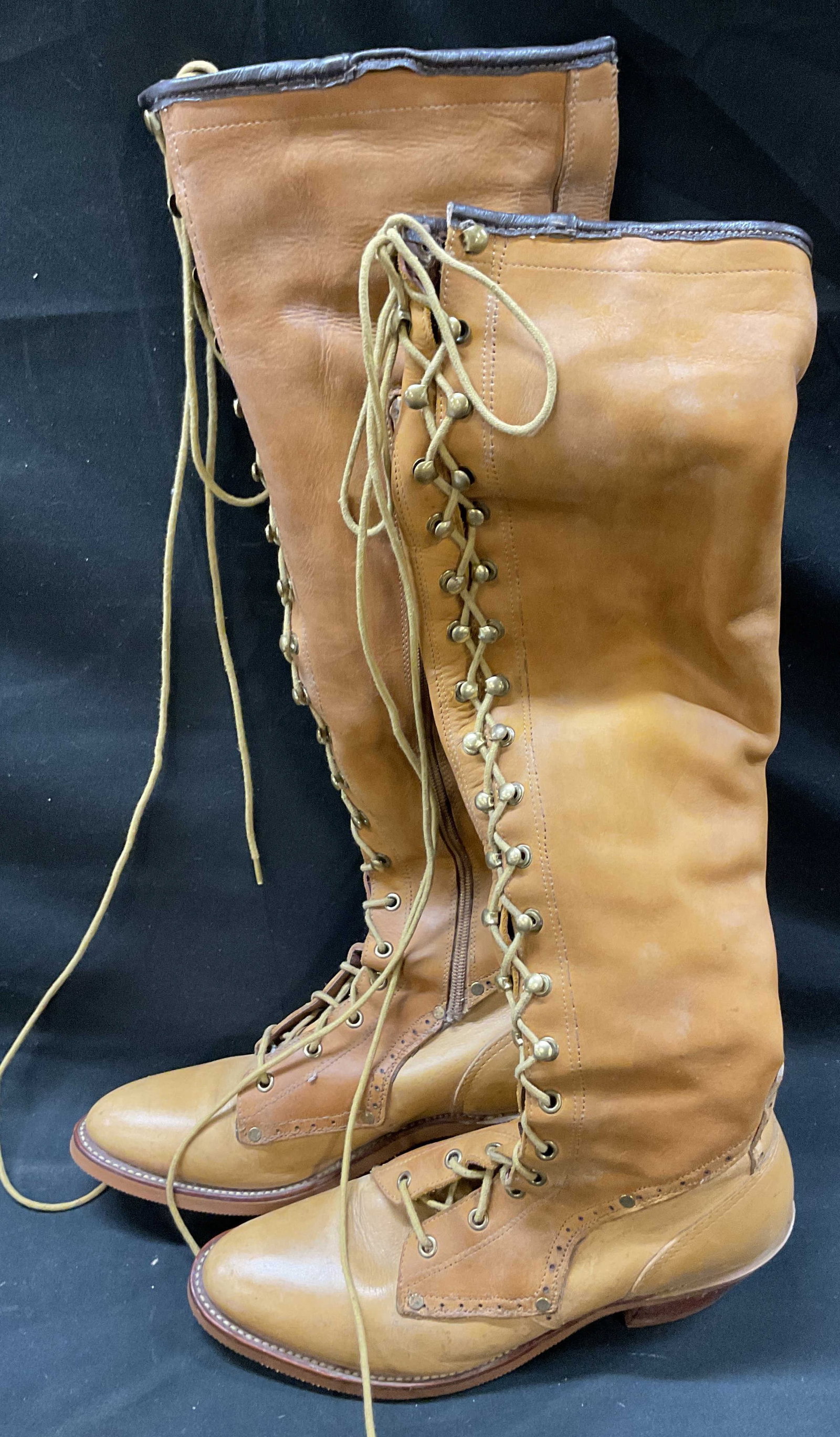 Vintage Frye/ Chippewa Villager Lace Up Tall Boot (1 of 14)