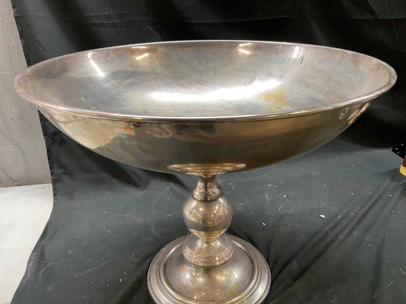 Statement Silver Pl Footed Pedestal Compote - 6