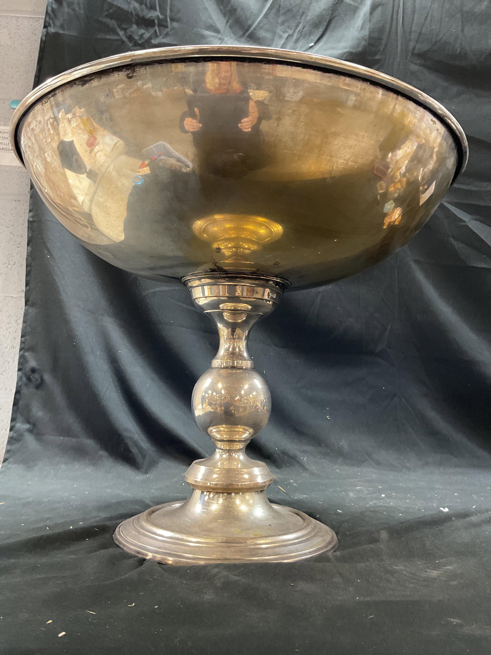 Statement Silver Pl Footed Pedestal Compote - 8