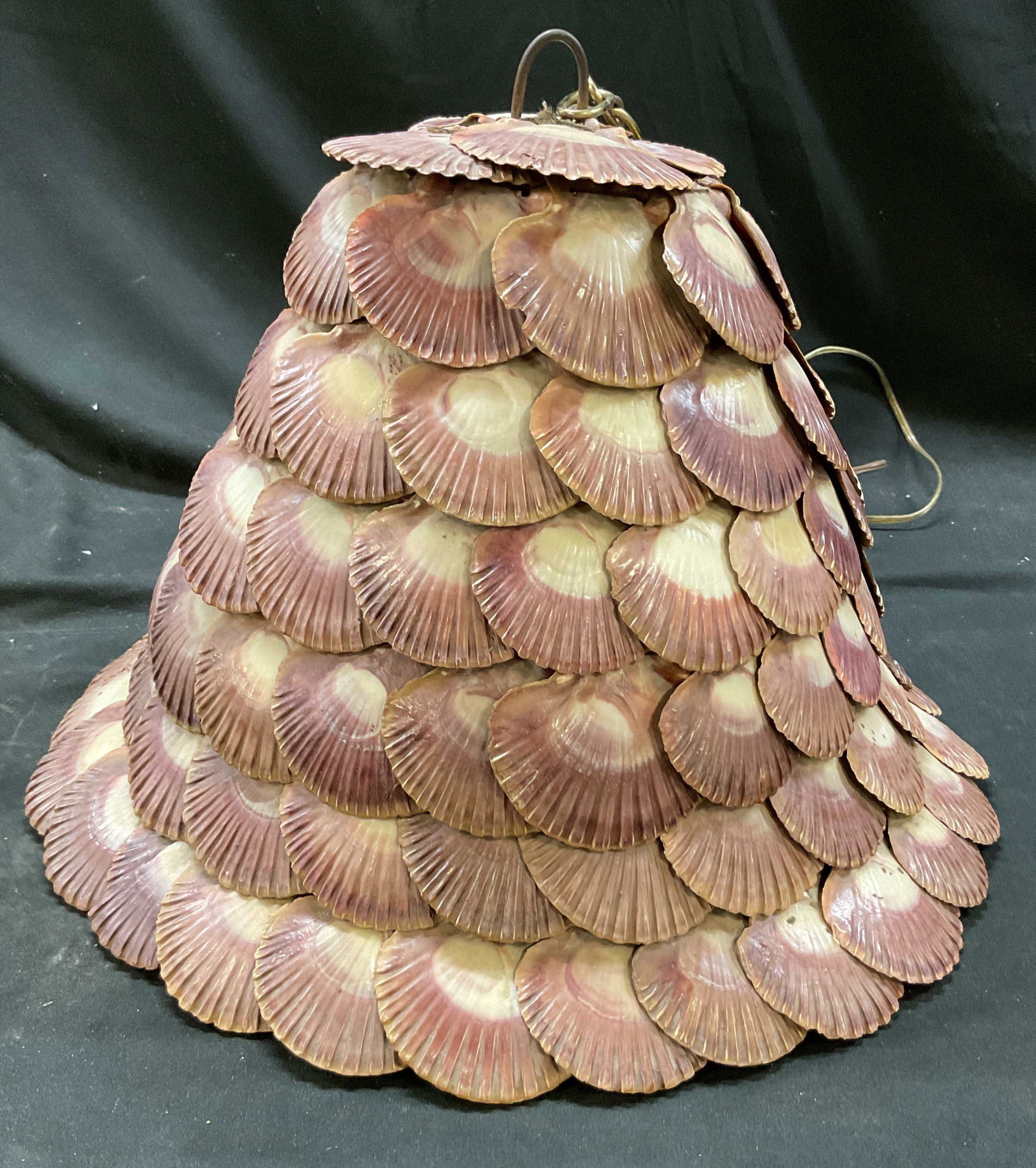Layered Shell Ceiling Light Fixture (1 of 10)