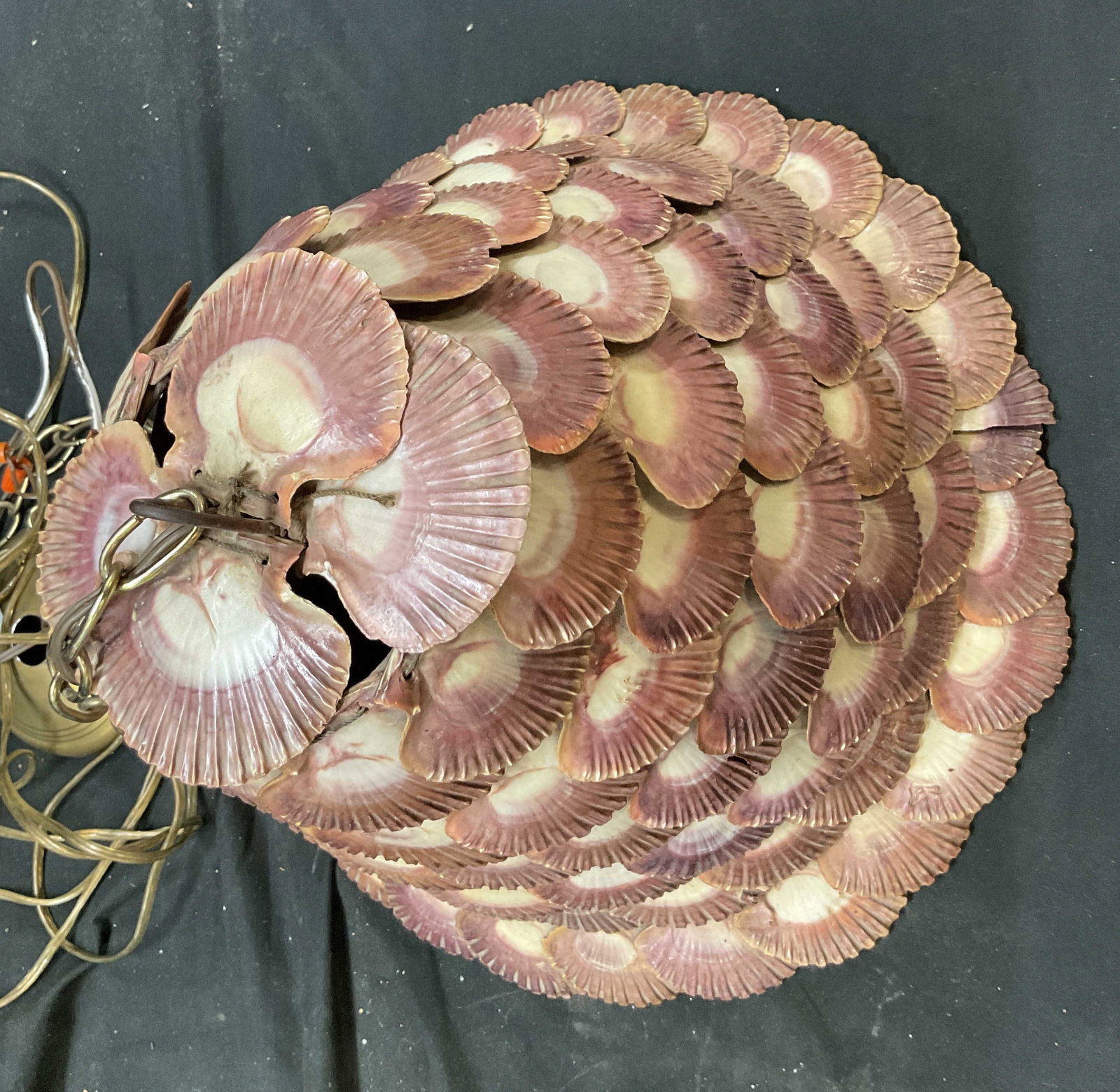 Layered Shell Ceiling Light Fixture - 6