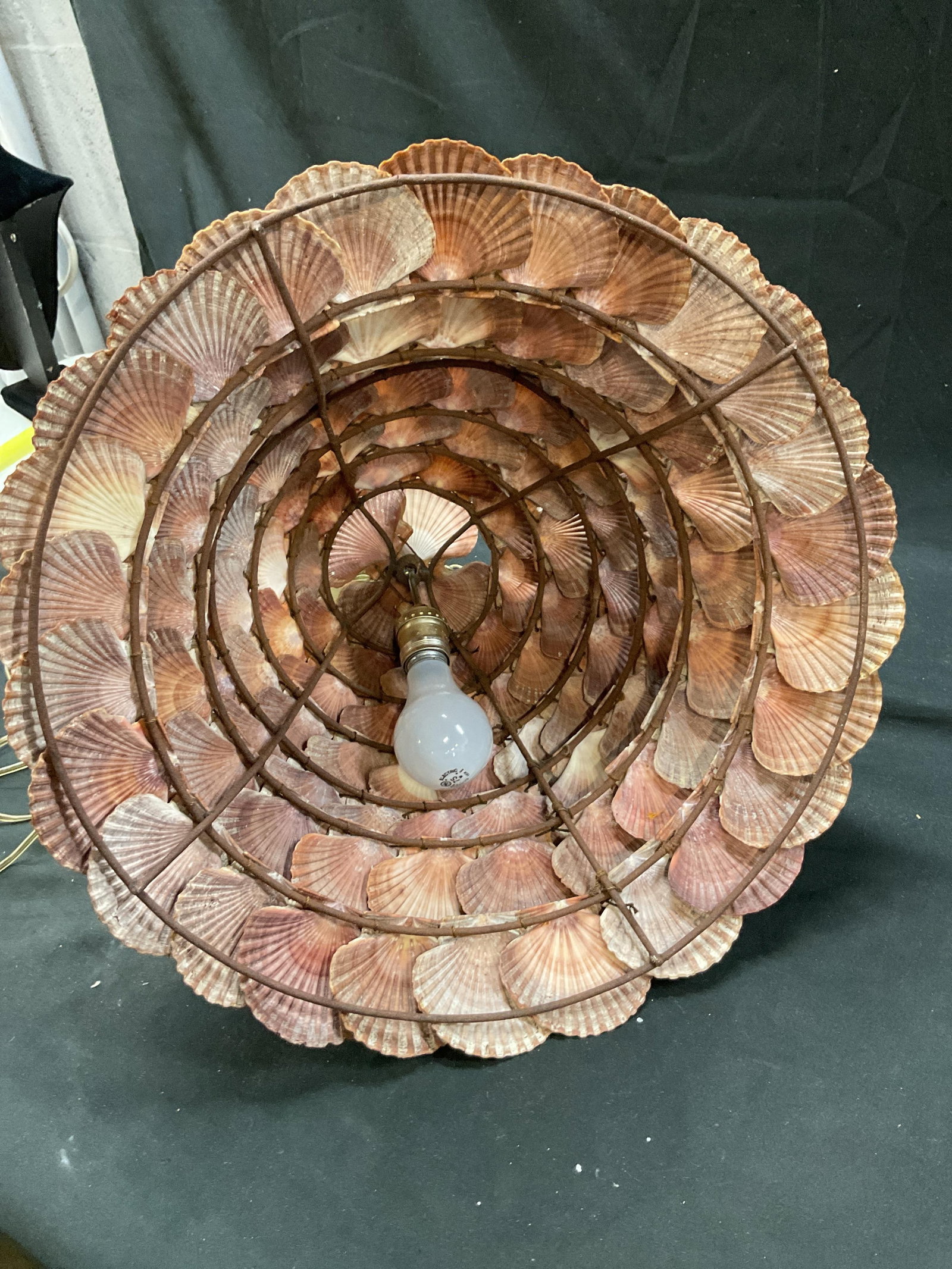 Layered Shell Ceiling Light Fixture - 9