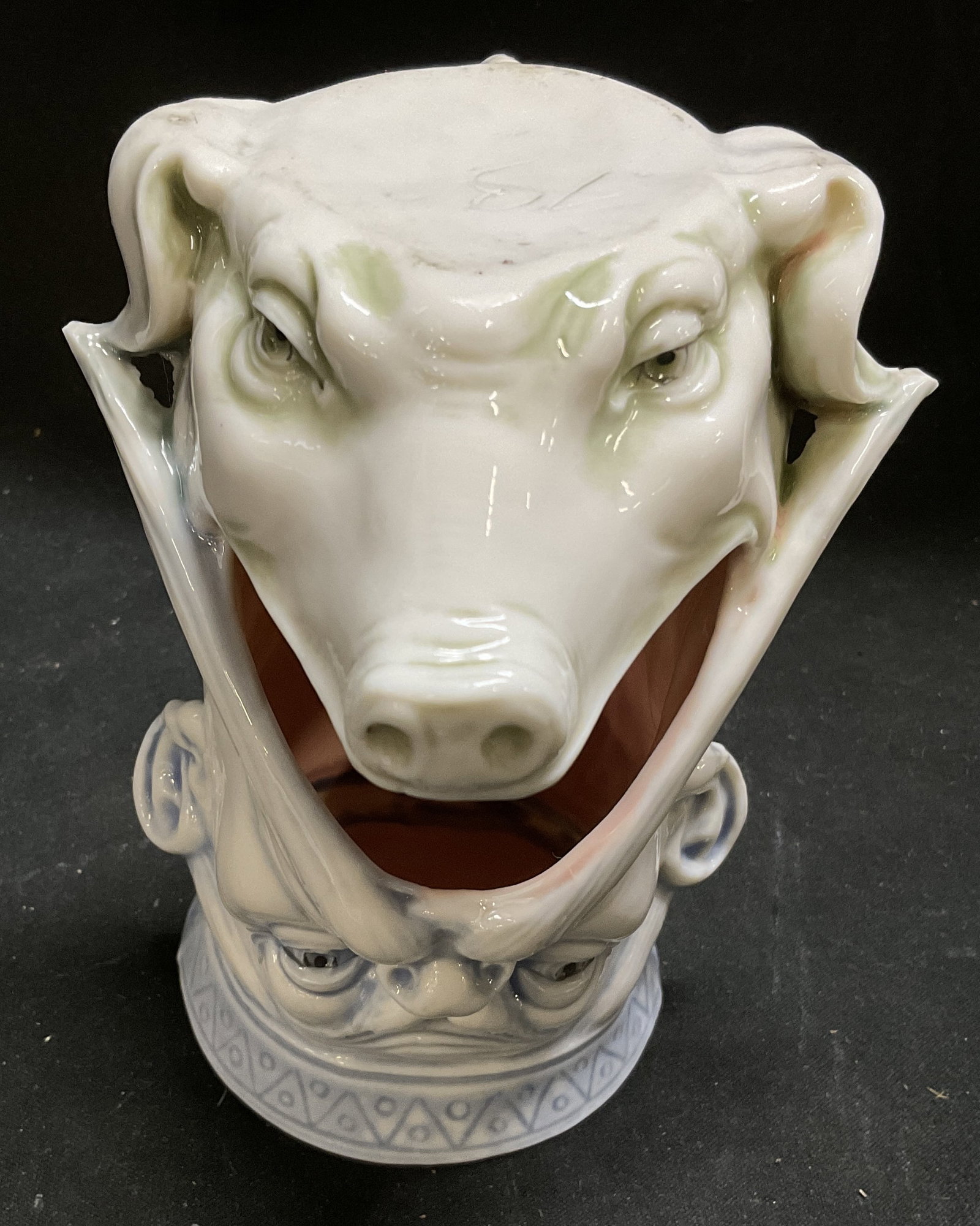 VTG 50s-60s Double-Faced Asian Pottery Ashtray (1 of 12)